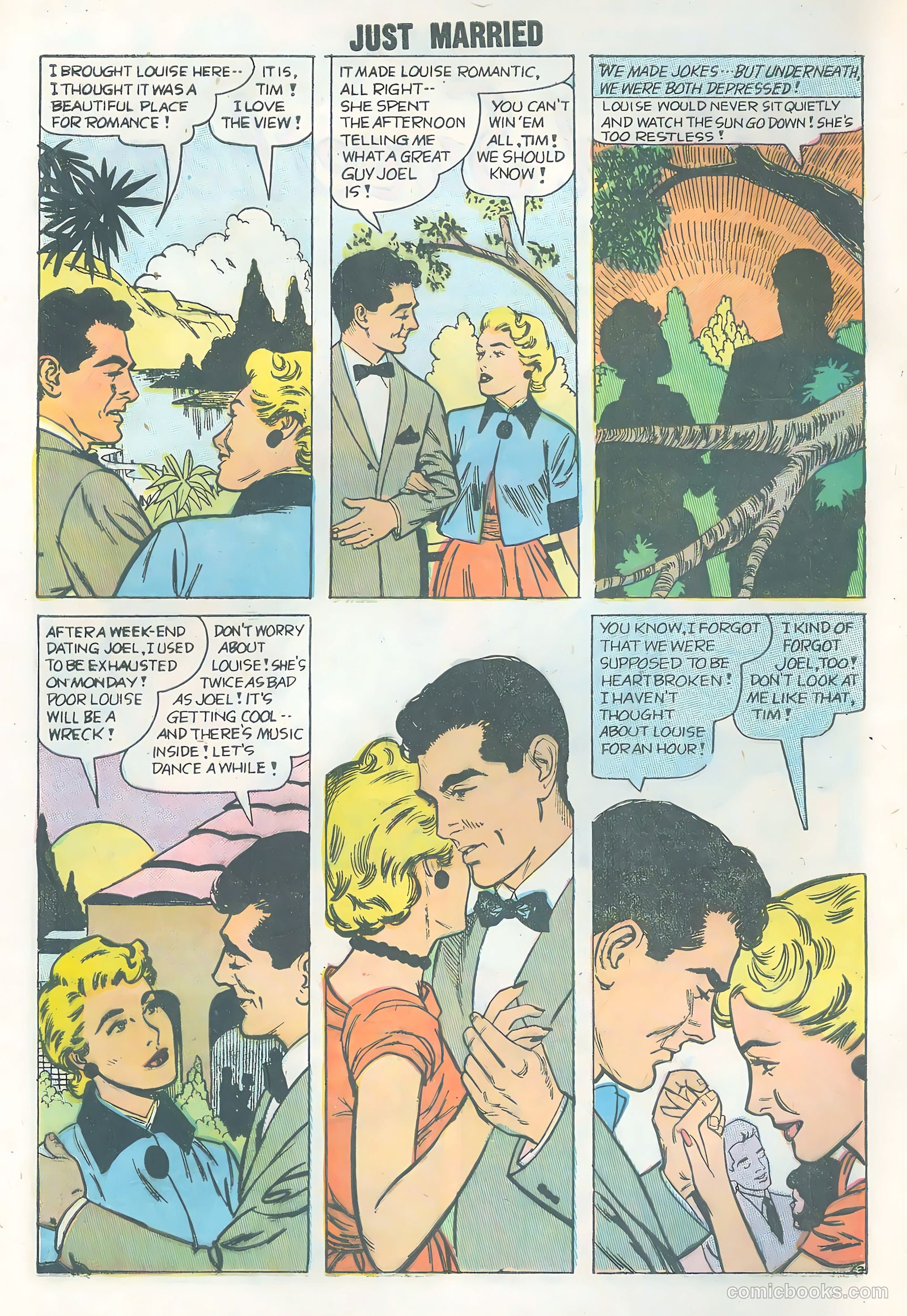 Just Married #4 (1958) — page 4 of 36