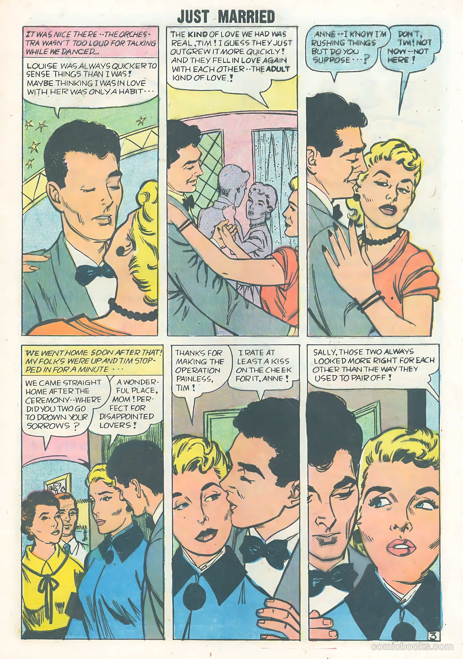 Just Married #4 (1958) — page 5 of 36