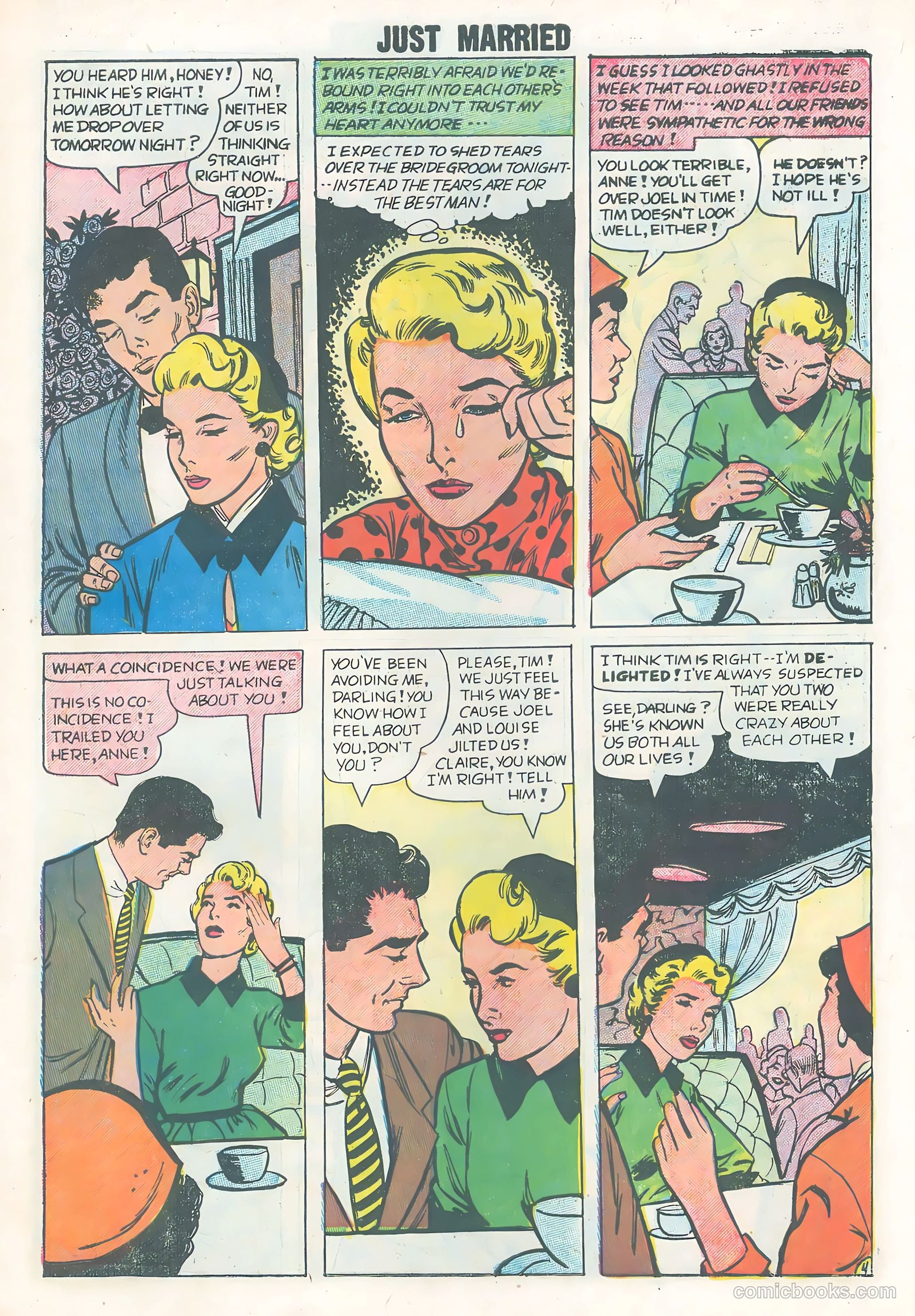 Just Married #4 (1958) — page 7 of 36