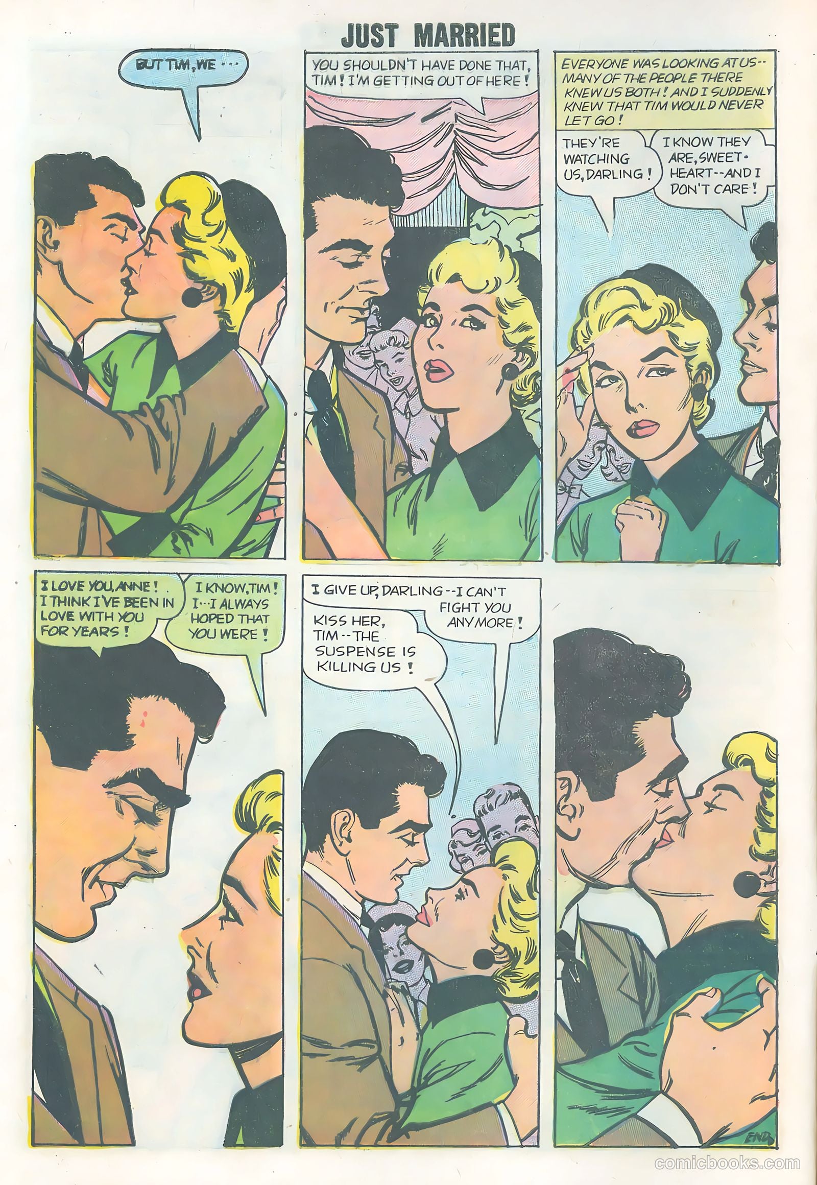 Just Married #4 (1958) — page 8 of 36