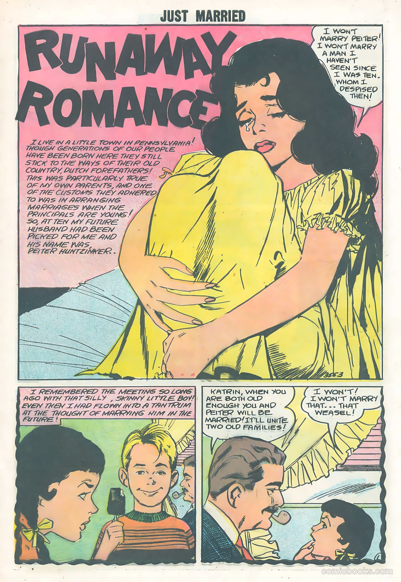 Just Married #4 (1958) — page 9 of 36