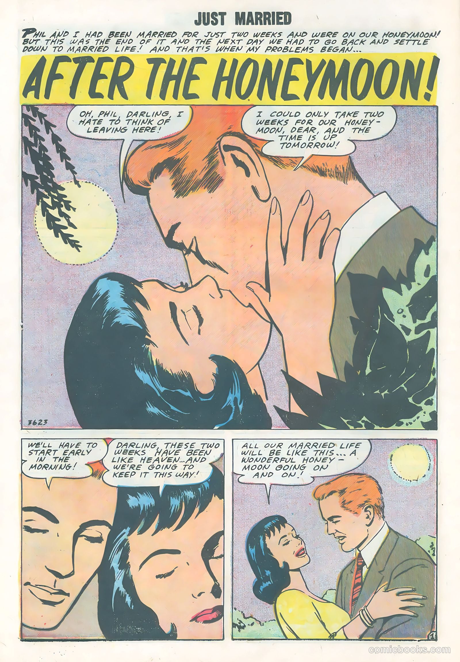 Just Married #4 (1958) — page 14 of 36