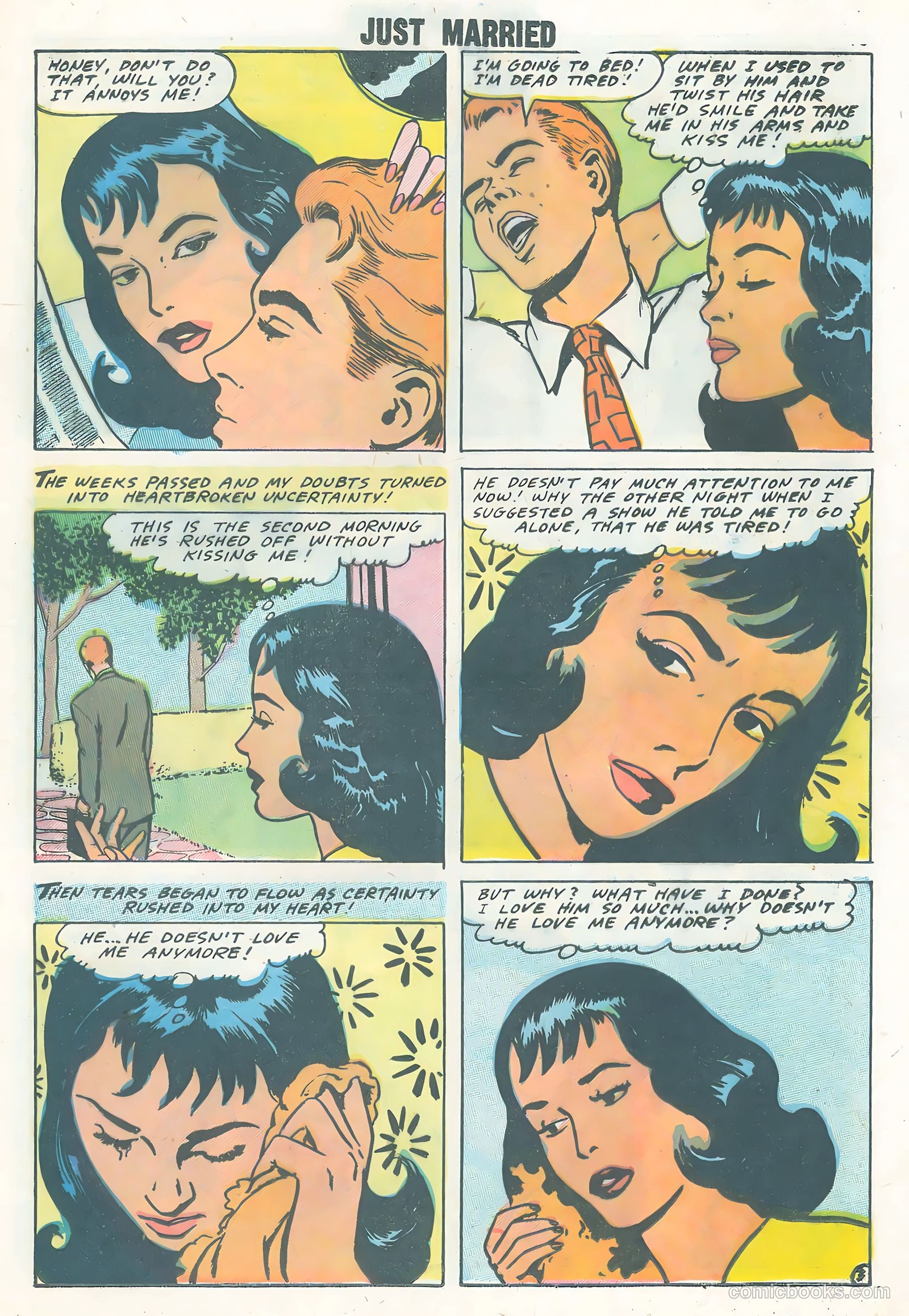 Just Married #4 (1958) — page 17 of 36