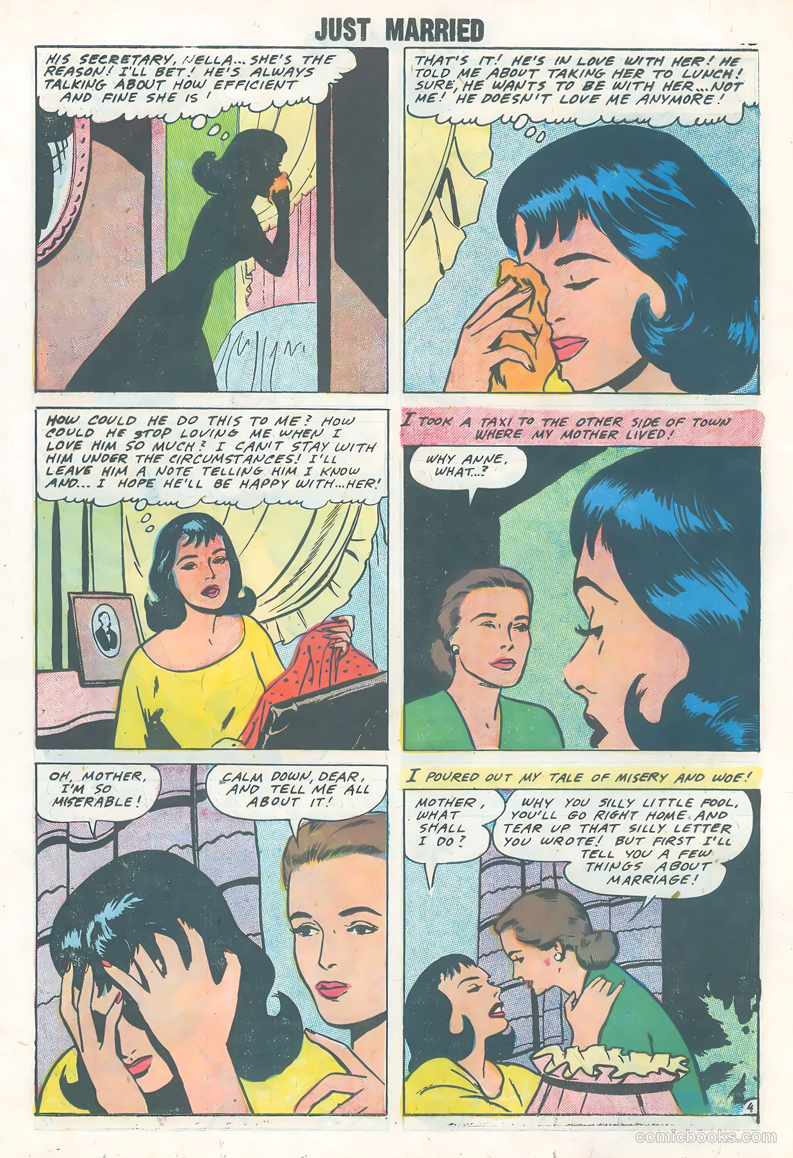 Just Married #4 (1958) — page 18 of 36