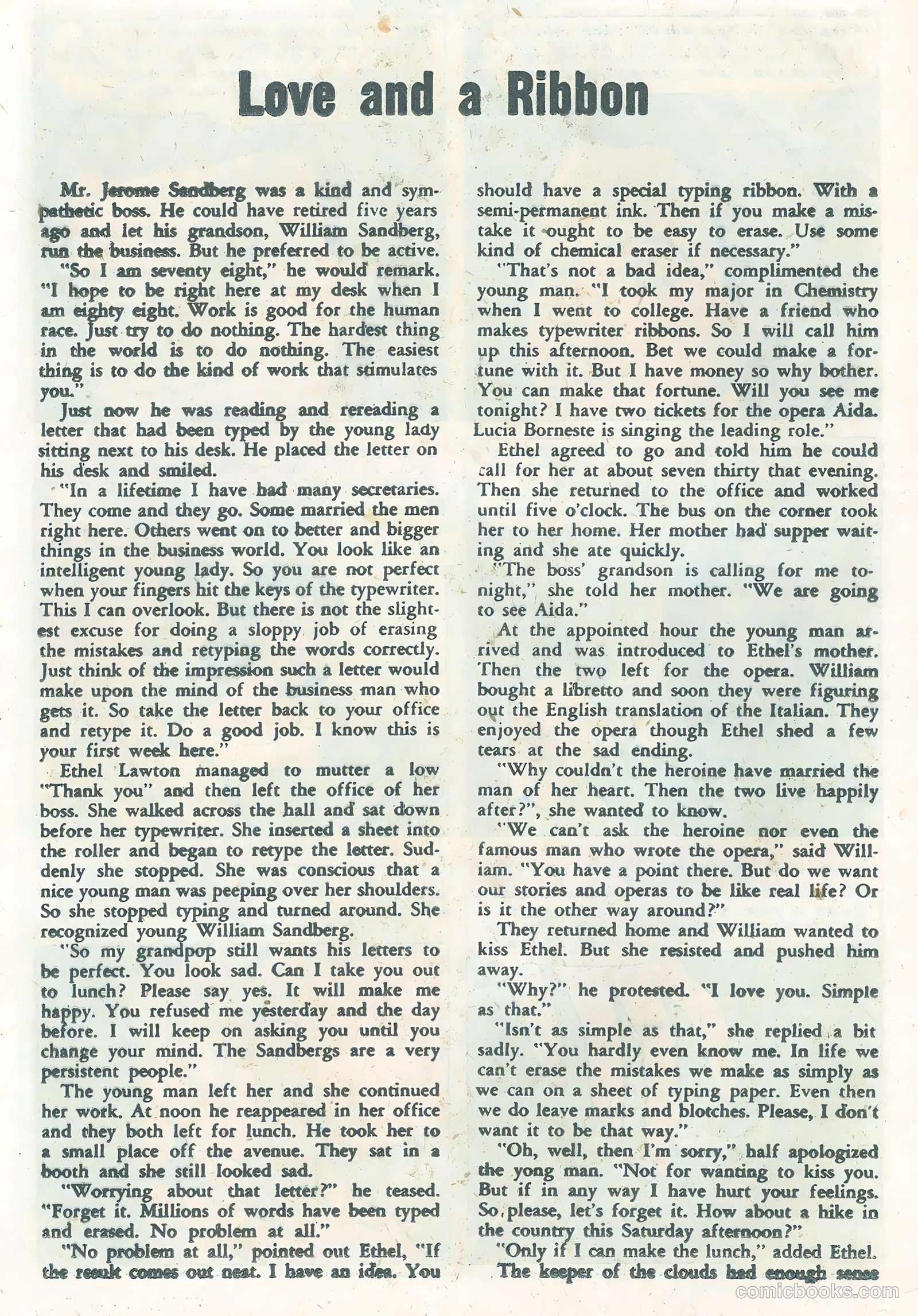 Just Married #4 (1958) — page 20 of 36