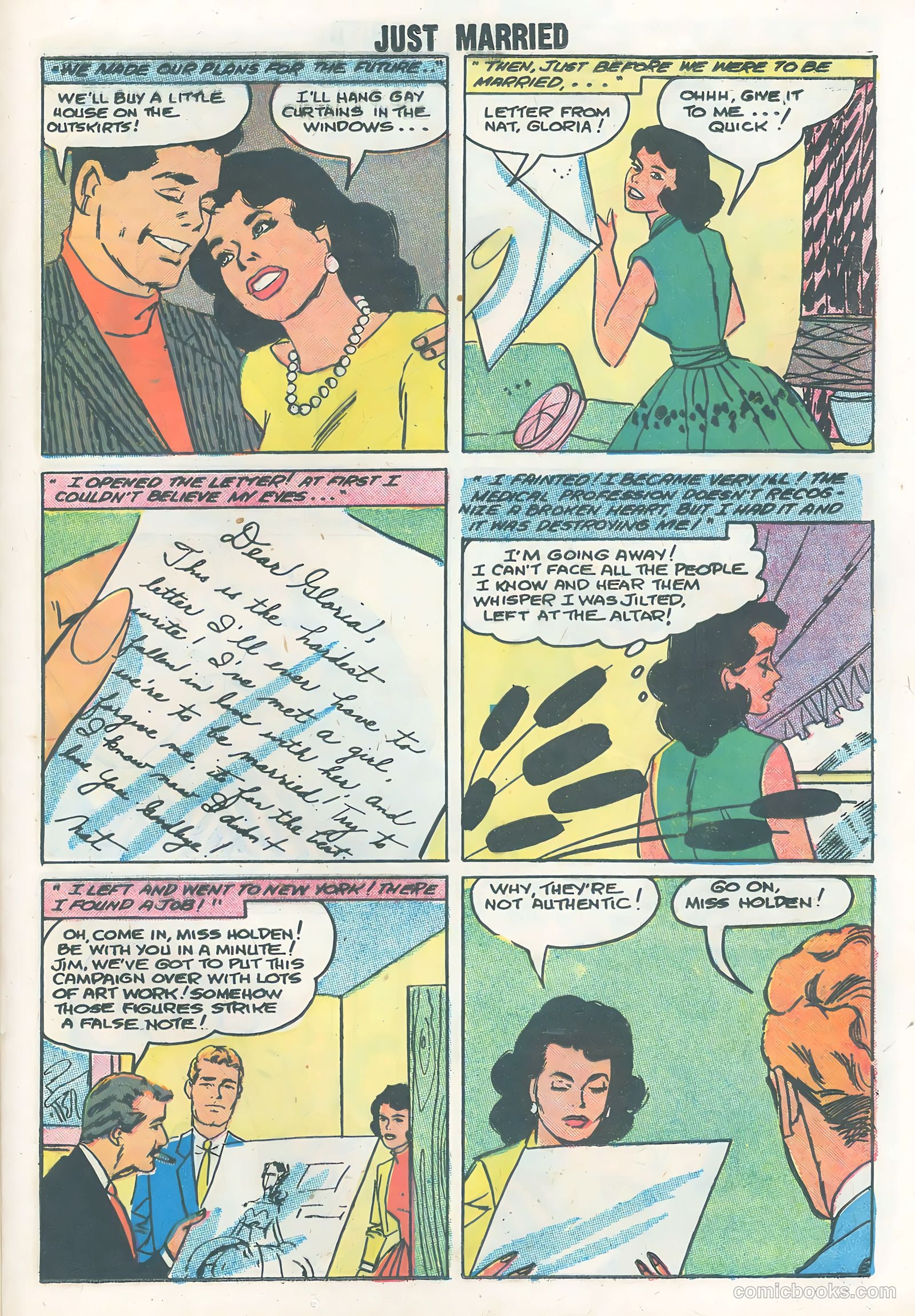 Just Married #4 (1958) — page 25 of 36