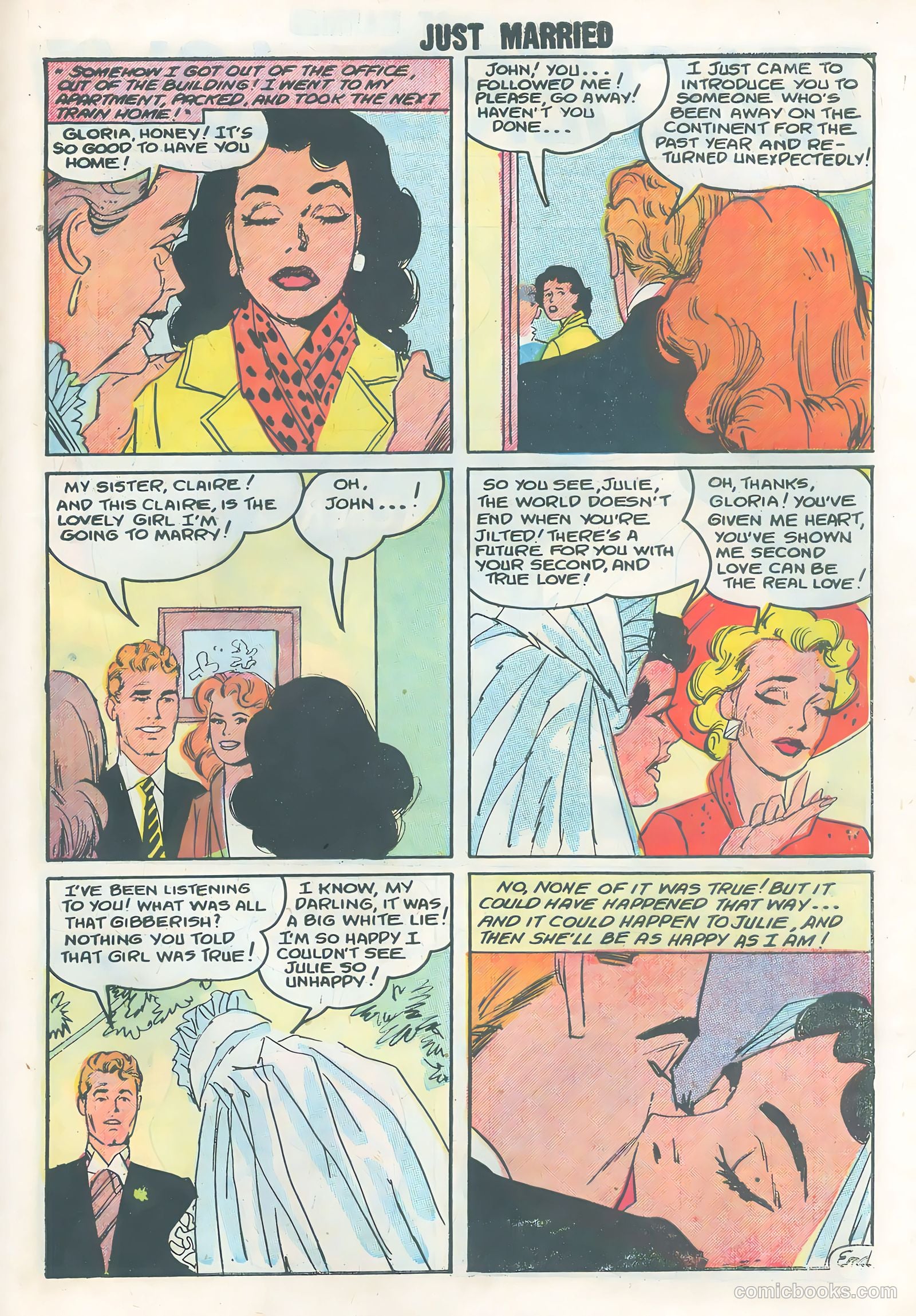 Just Married #4 (1958) — page 27 of 36