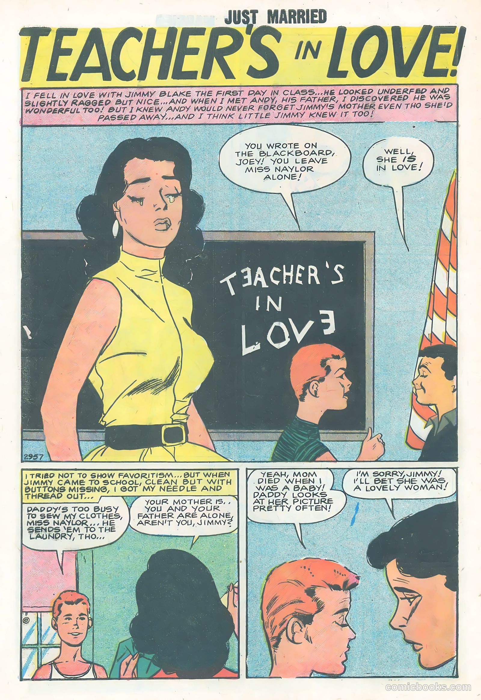 Just Married #4 (1958) — page 28 of 36