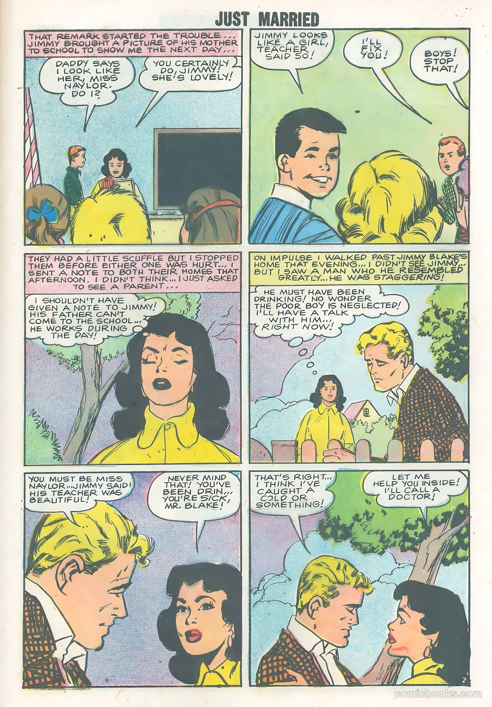 Just Married #4 (1958) — page 29 of 36