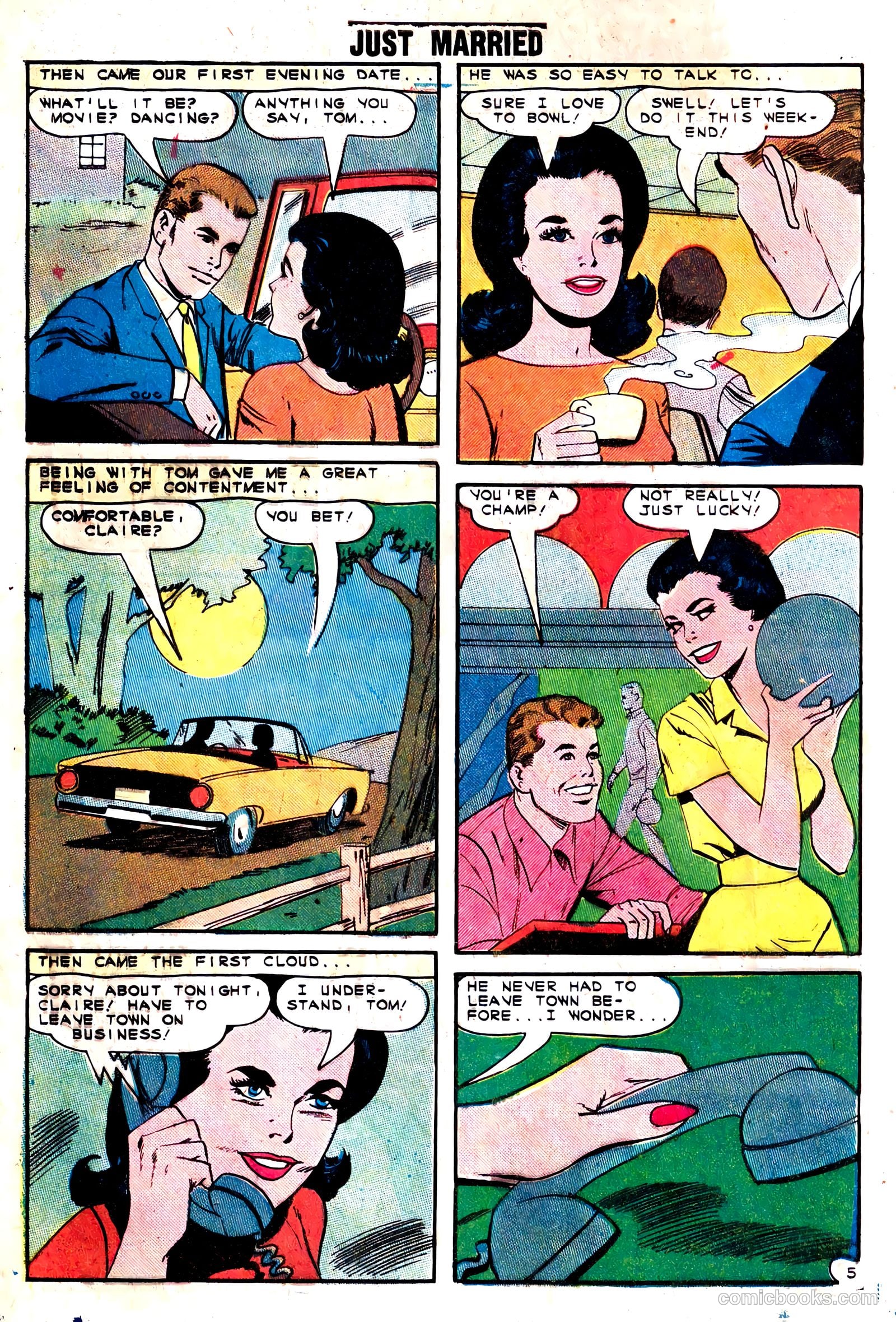 Just Married #40 (1965) — page 8 of 36