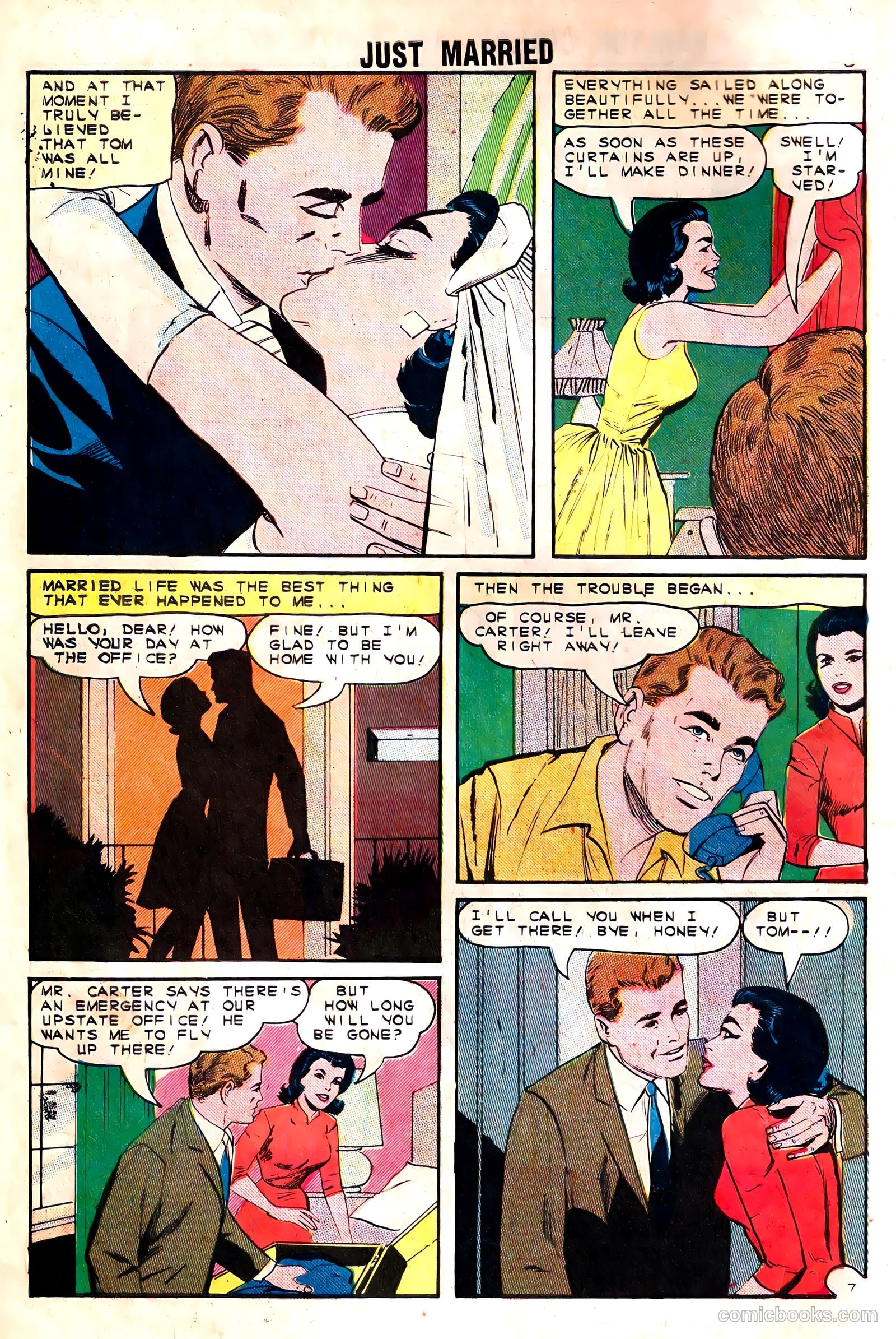 Just Married #40 (1965) — page 10 of 36