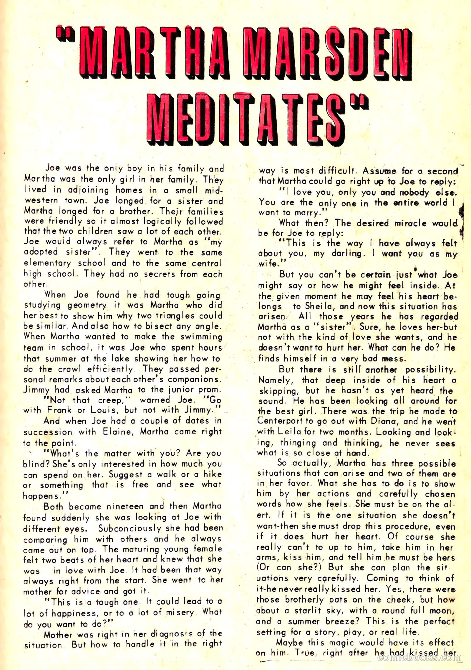 Just Married #40 (1965) — page 23 of 36