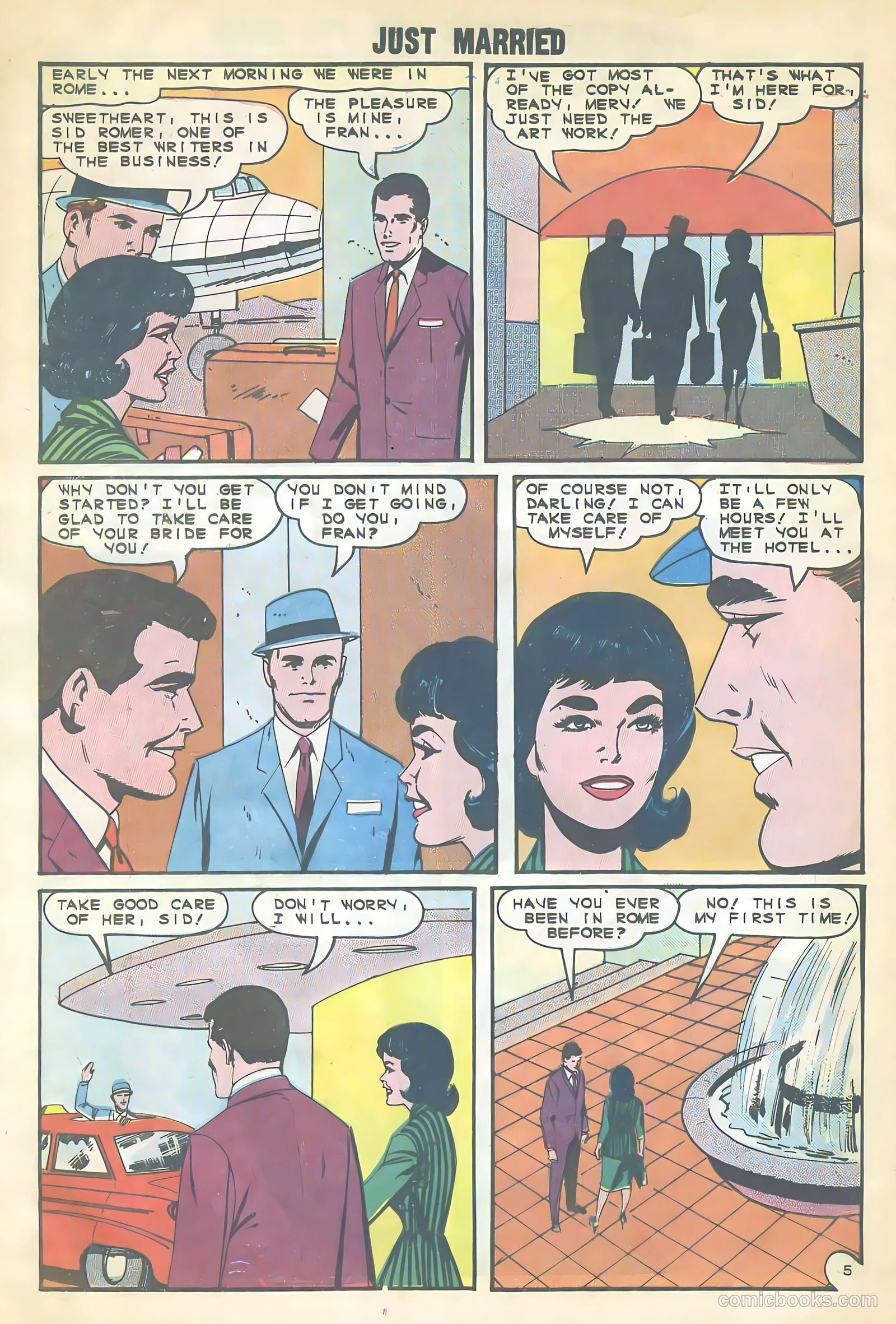Just Married #41 (1965) — page 8 of 36