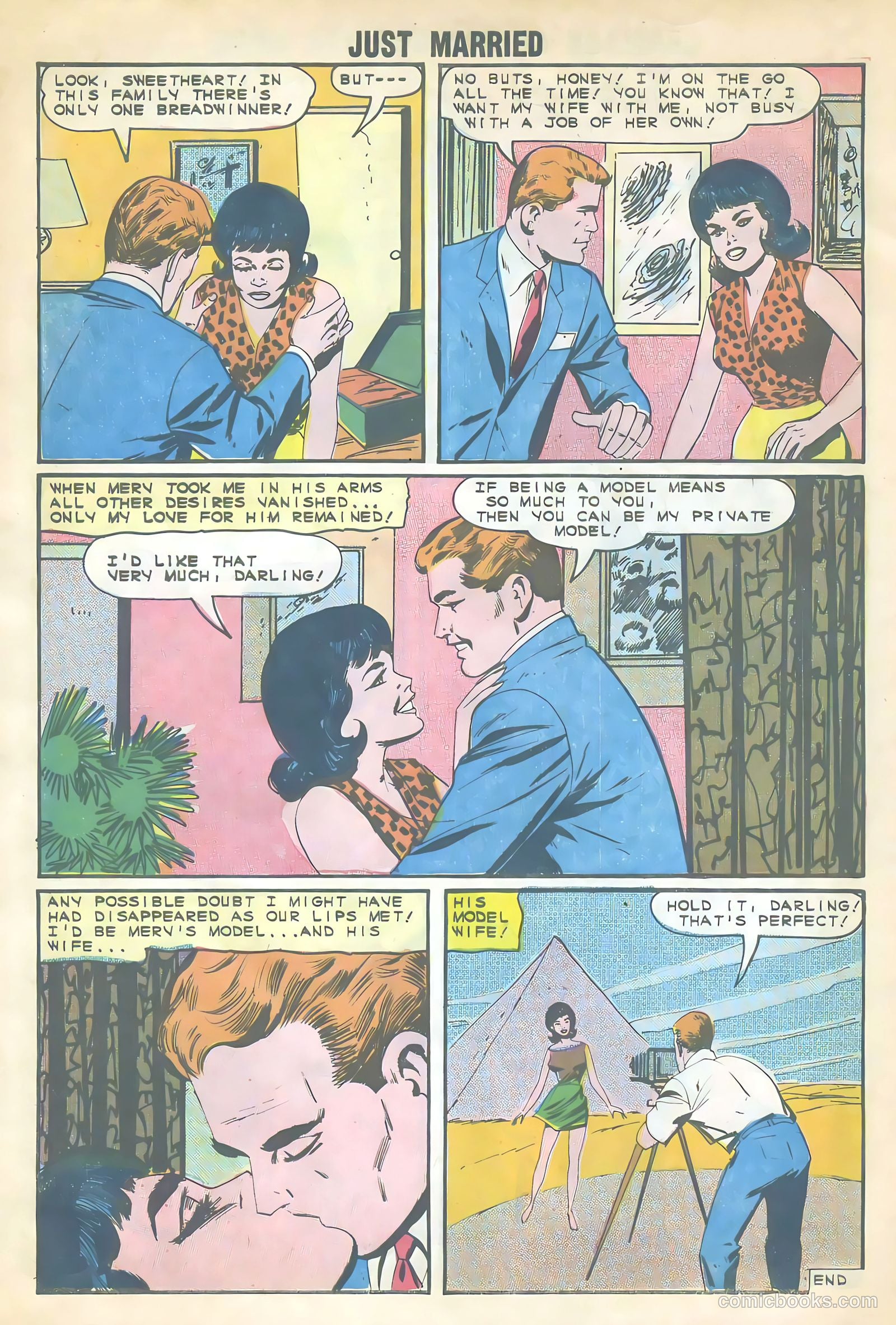 Just Married #41 (1965) — page 10 of 36