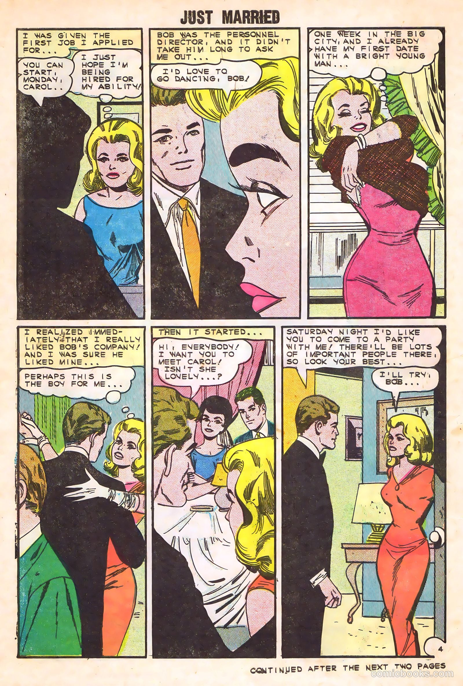 Just Married #43 (1965) — page 6 of 37