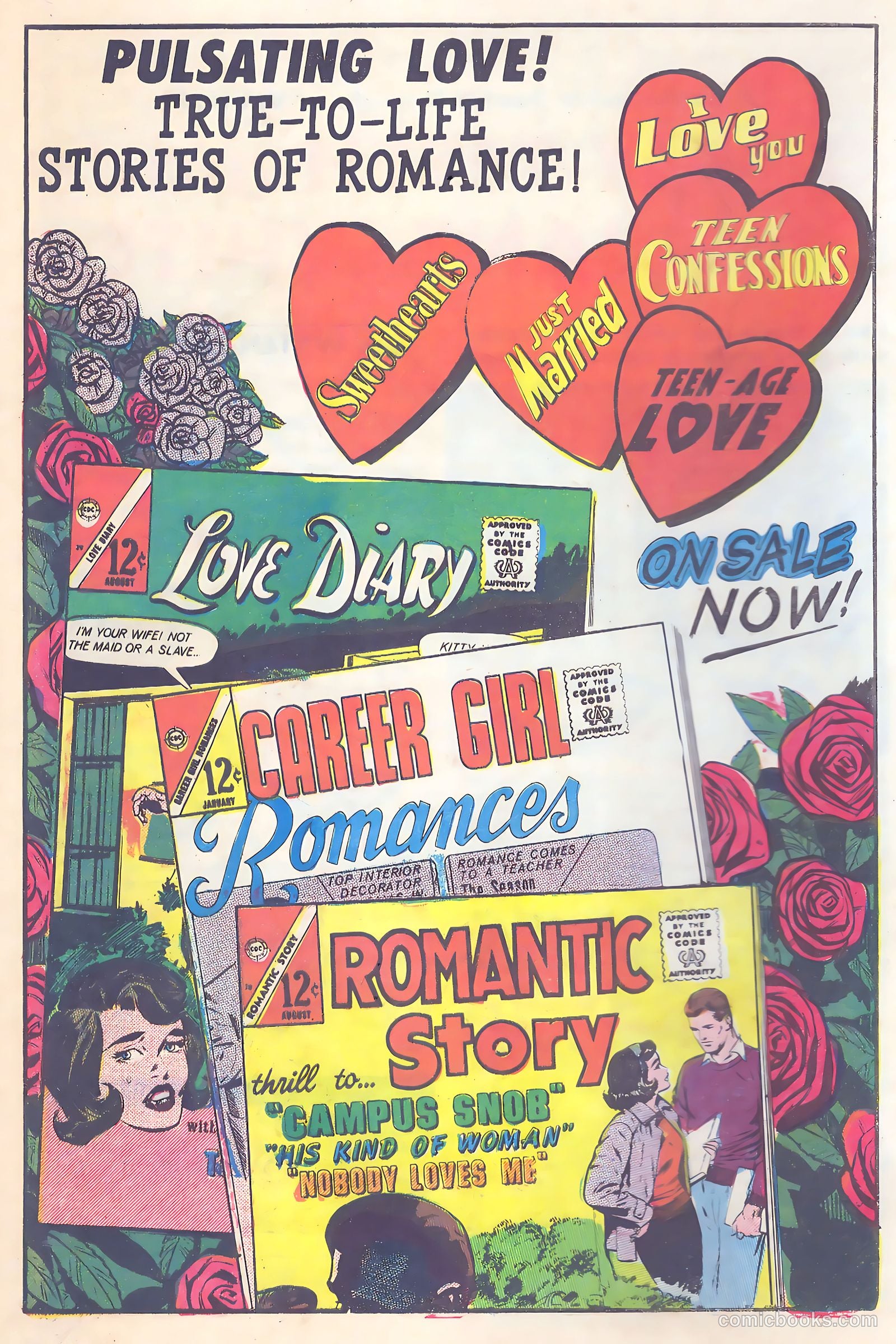 Just Married #44 (1965) — page 8 of 36