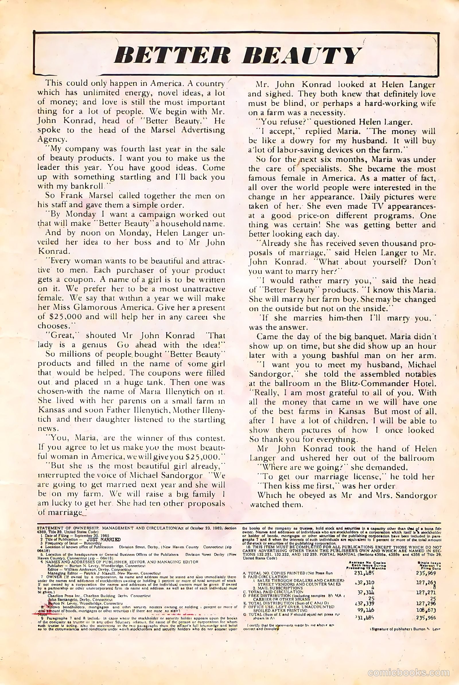 Just Married #46 (1966) — page 13 of 36