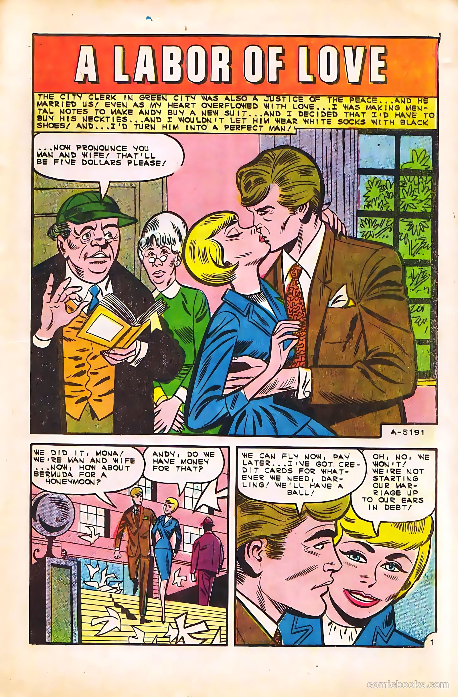 Just Married #46 (1966) — page 25 of 36