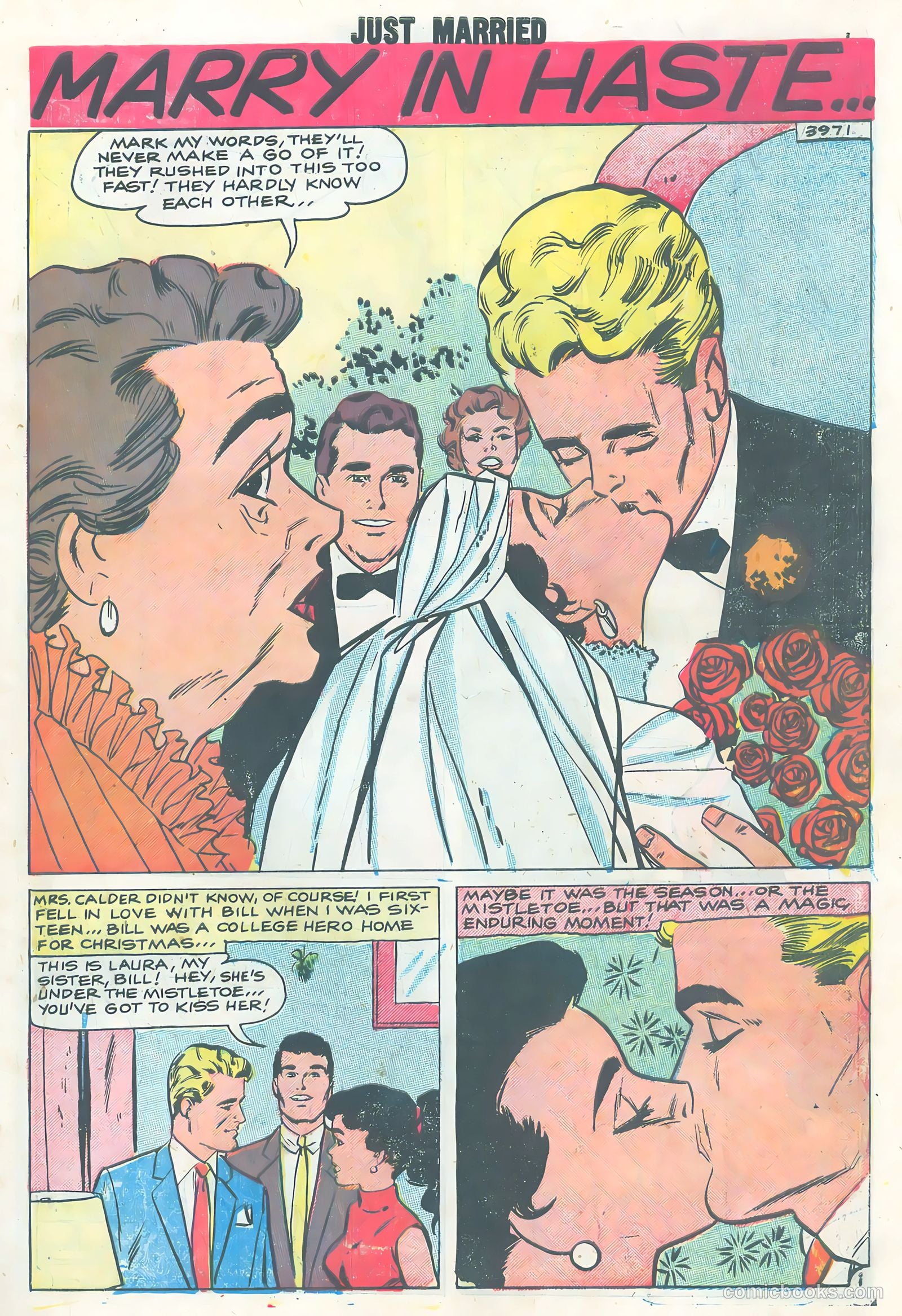 Just Married #5 (1958) — page 3 of 36