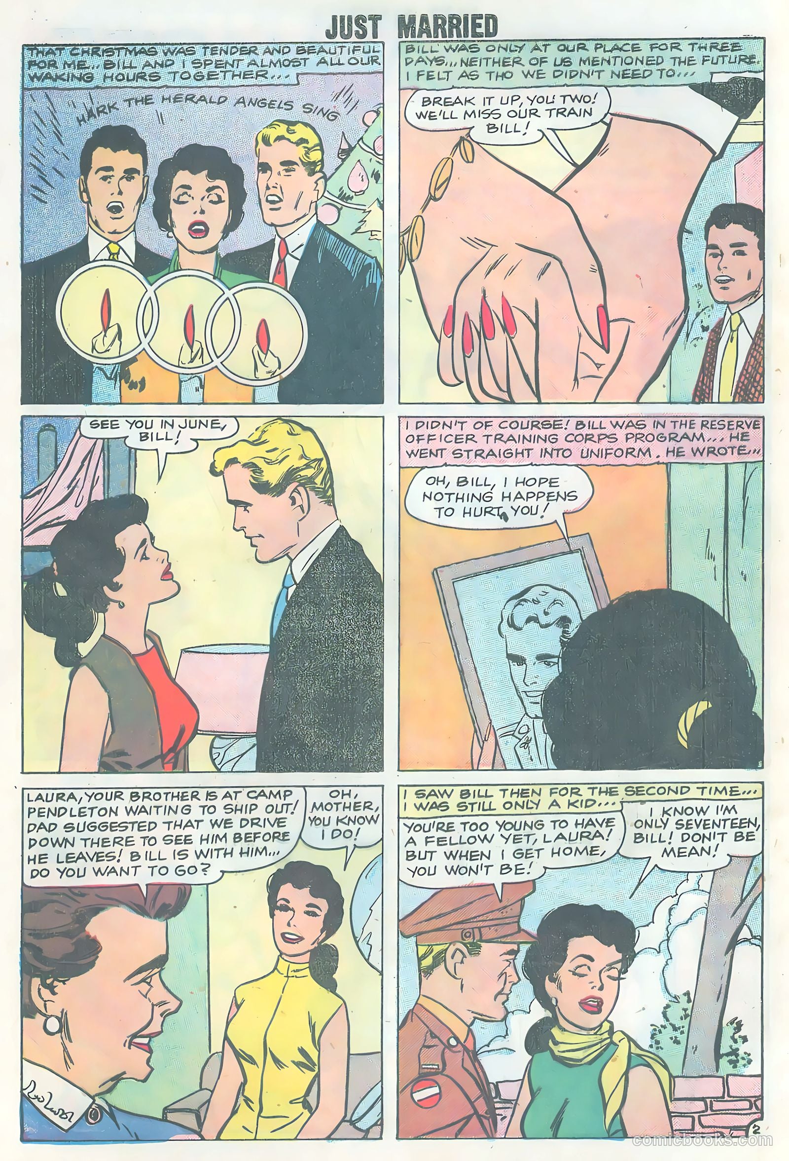 Just Married #5 (1958) — page 4 of 36