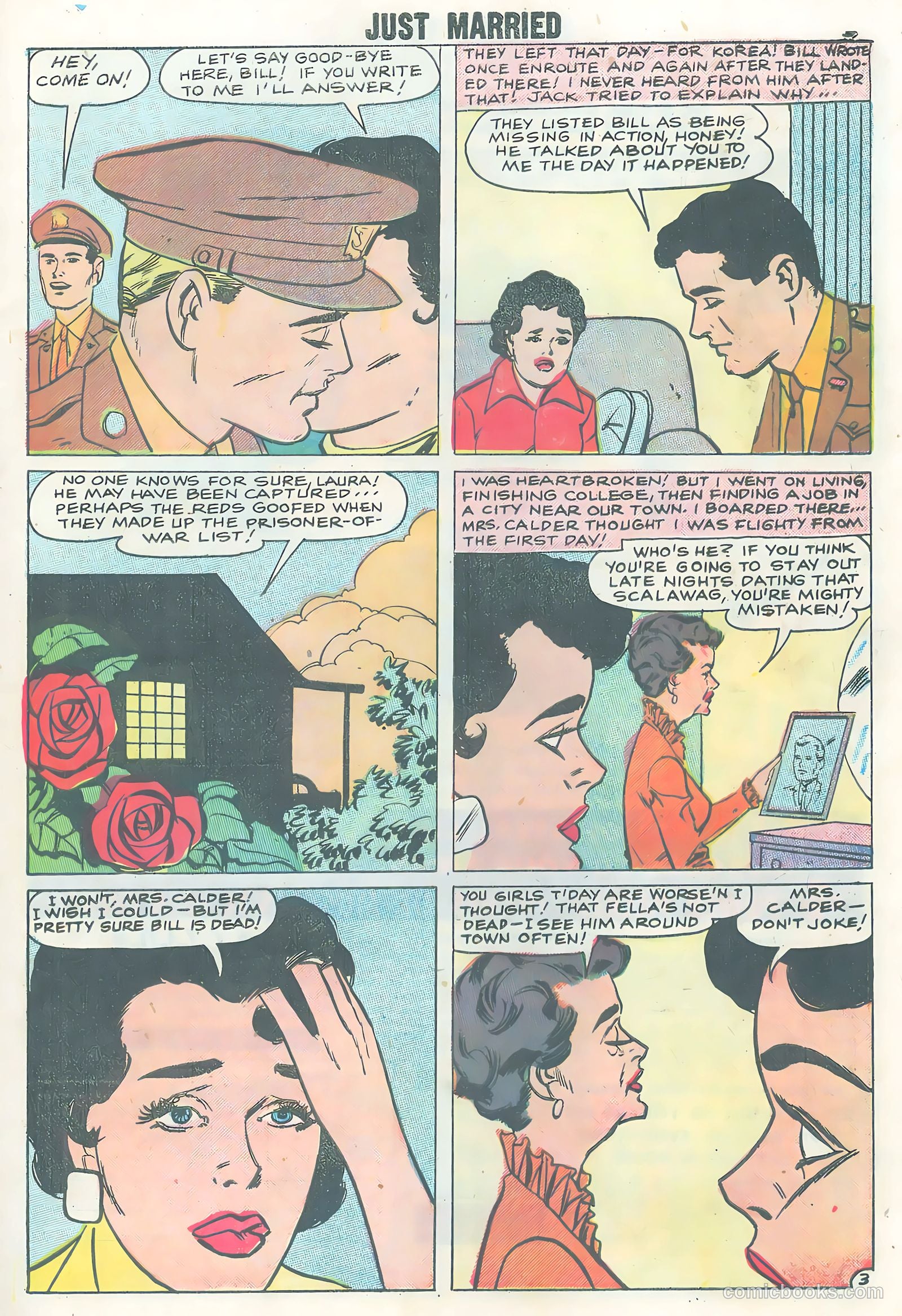 Just Married #5 (1958) — page 5 of 36