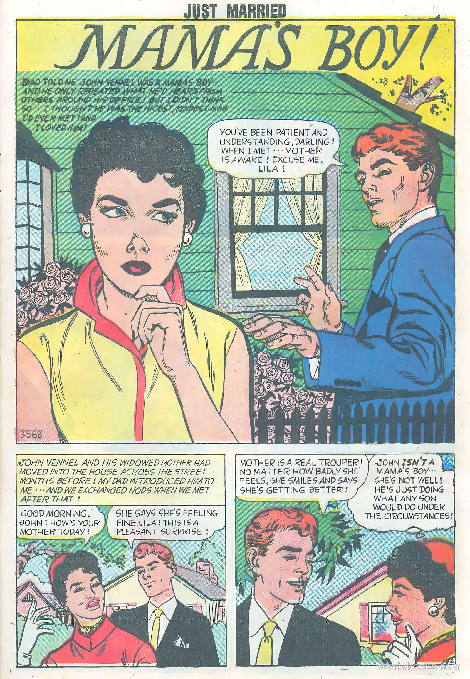 Just Married #5 (1958) — page 9 of 36