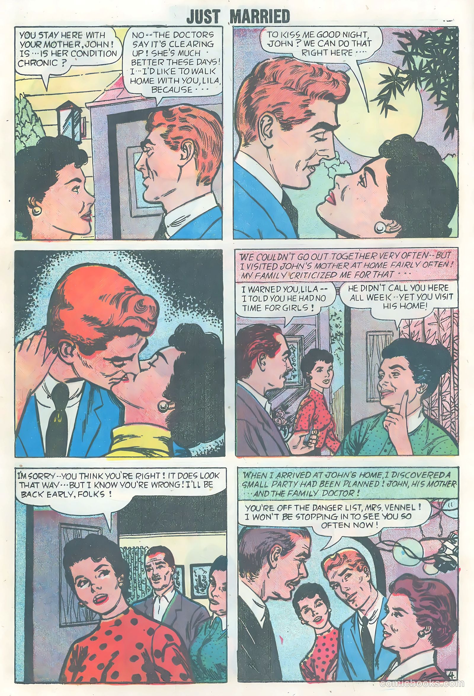 Just Married #5 (1958) — page 12 of 36