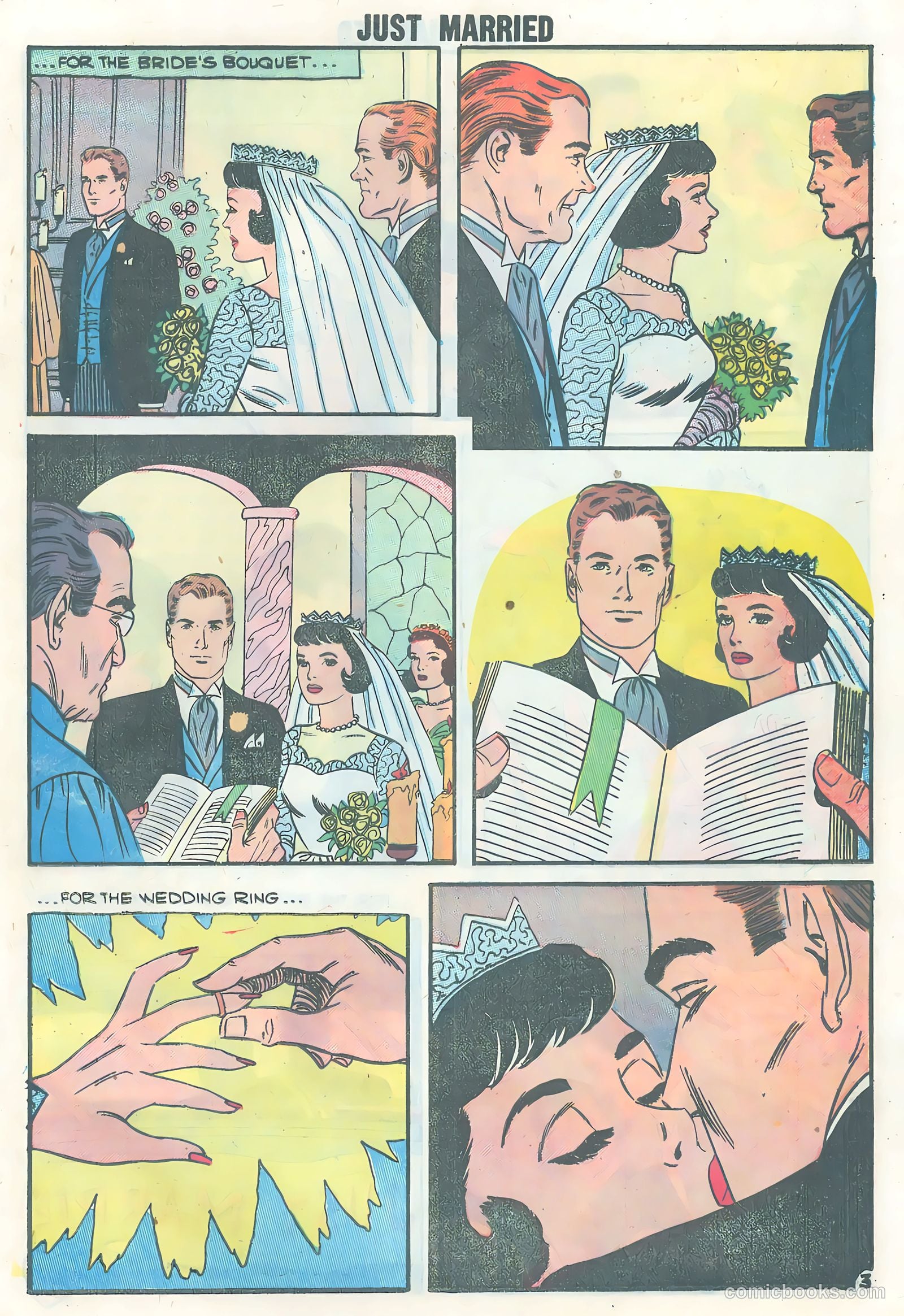 Just Married #5 (1958) — page 17 of 36