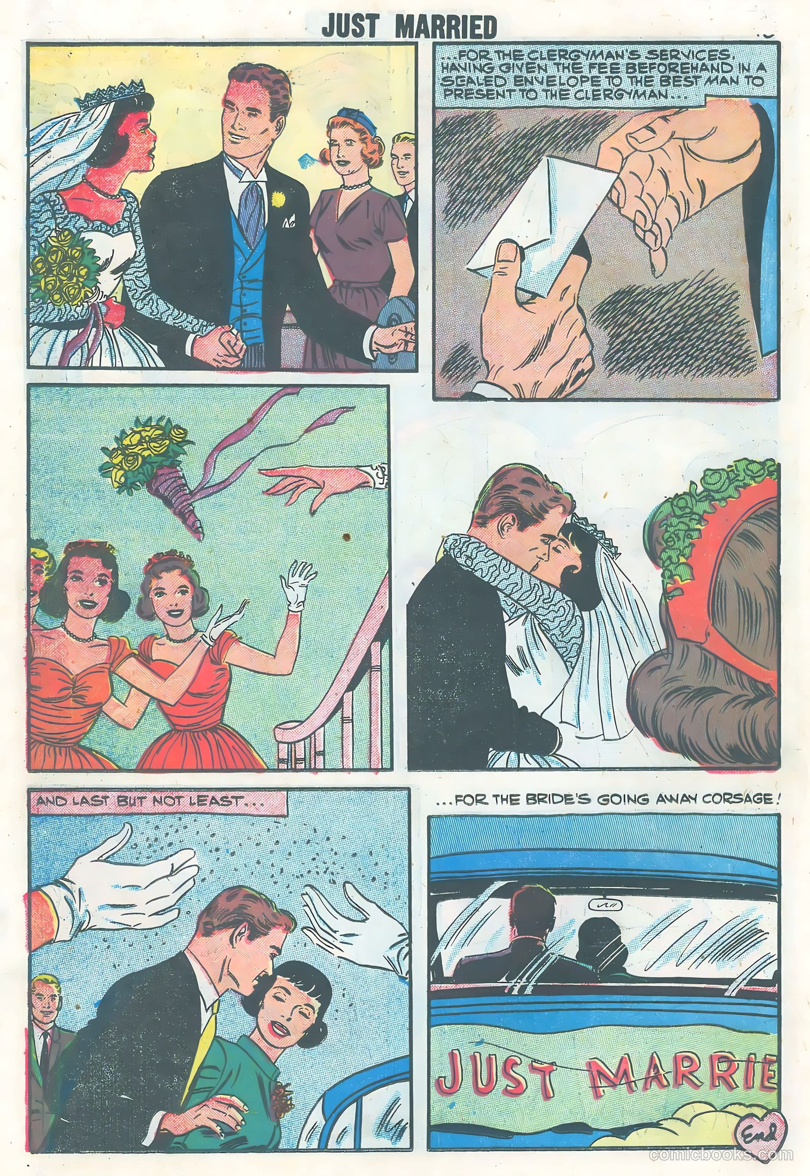Just Married #5 (1958) — page 18 of 36