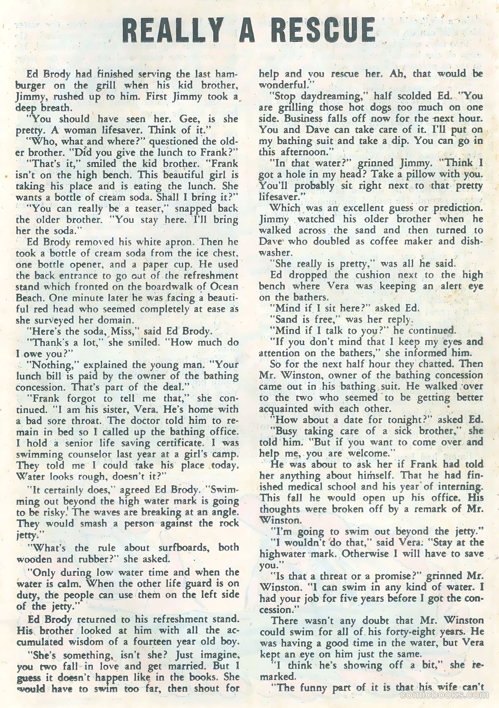 Just Married #5 (1958) — page 19 of 36
