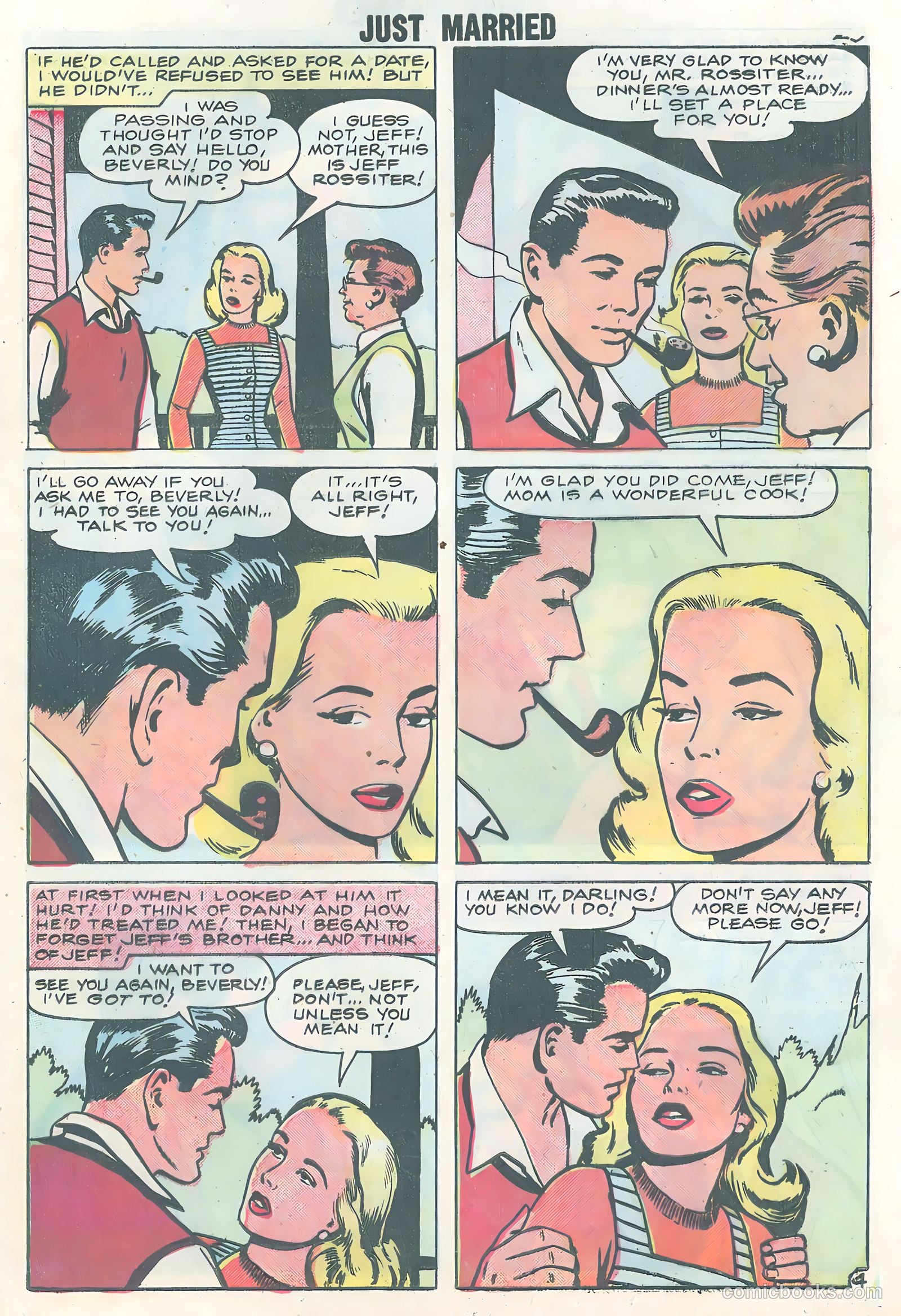 Just Married #5 (1958) — page 25 of 36