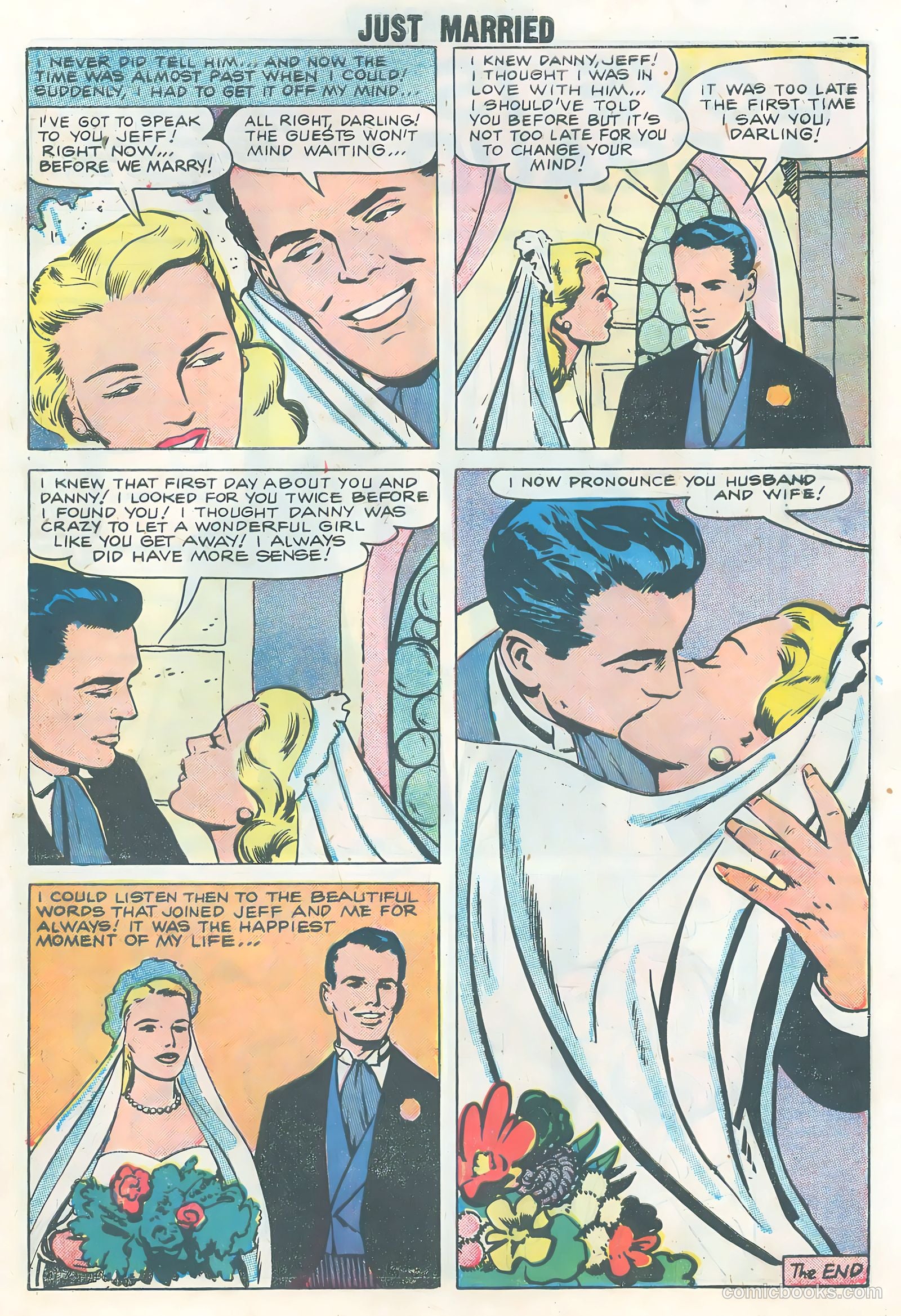 Just Married #5 (1958) — page 27 of 36