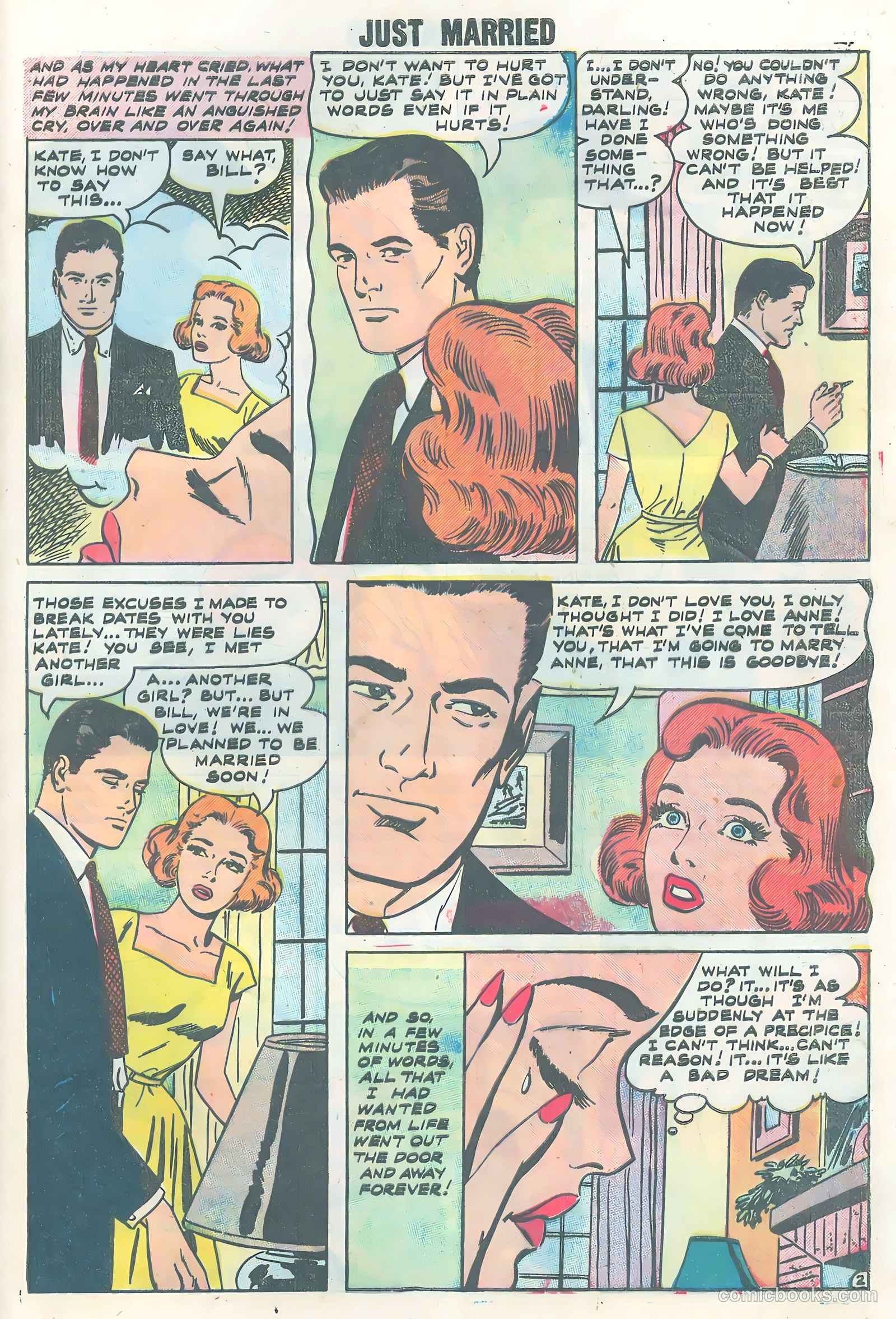 Just Married #5 (1958) — page 29 of 36