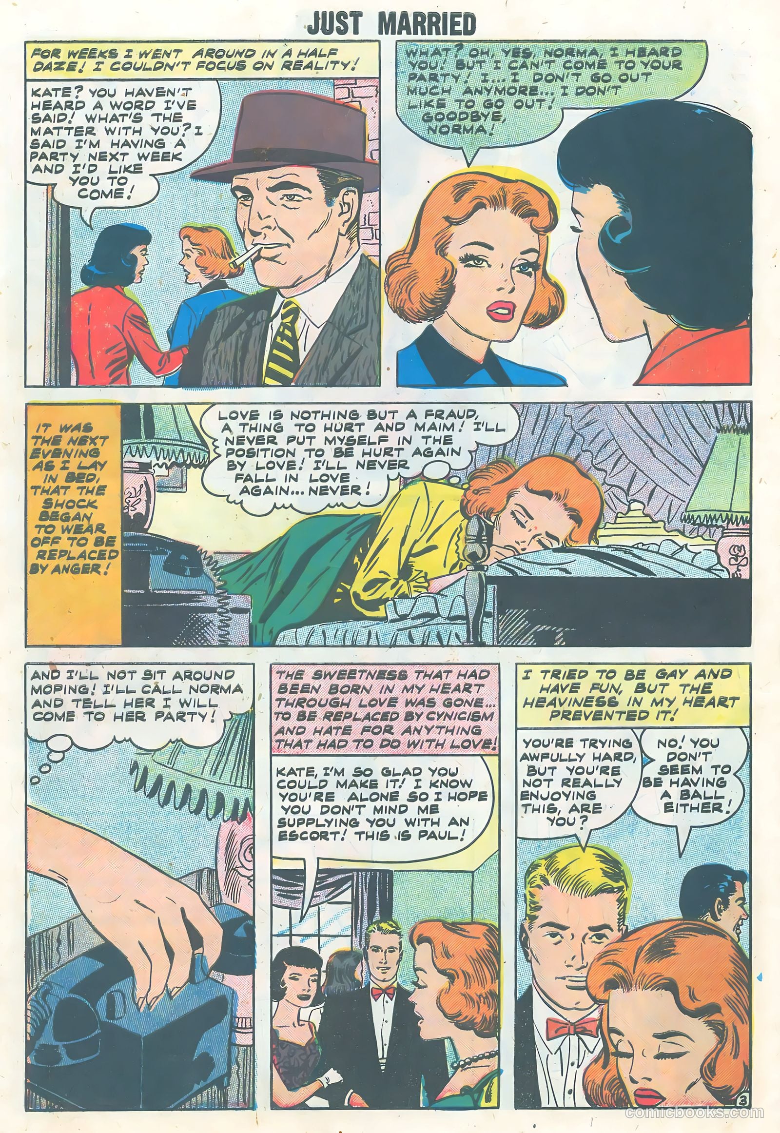 Just Married #5 (1958) — page 30 of 36