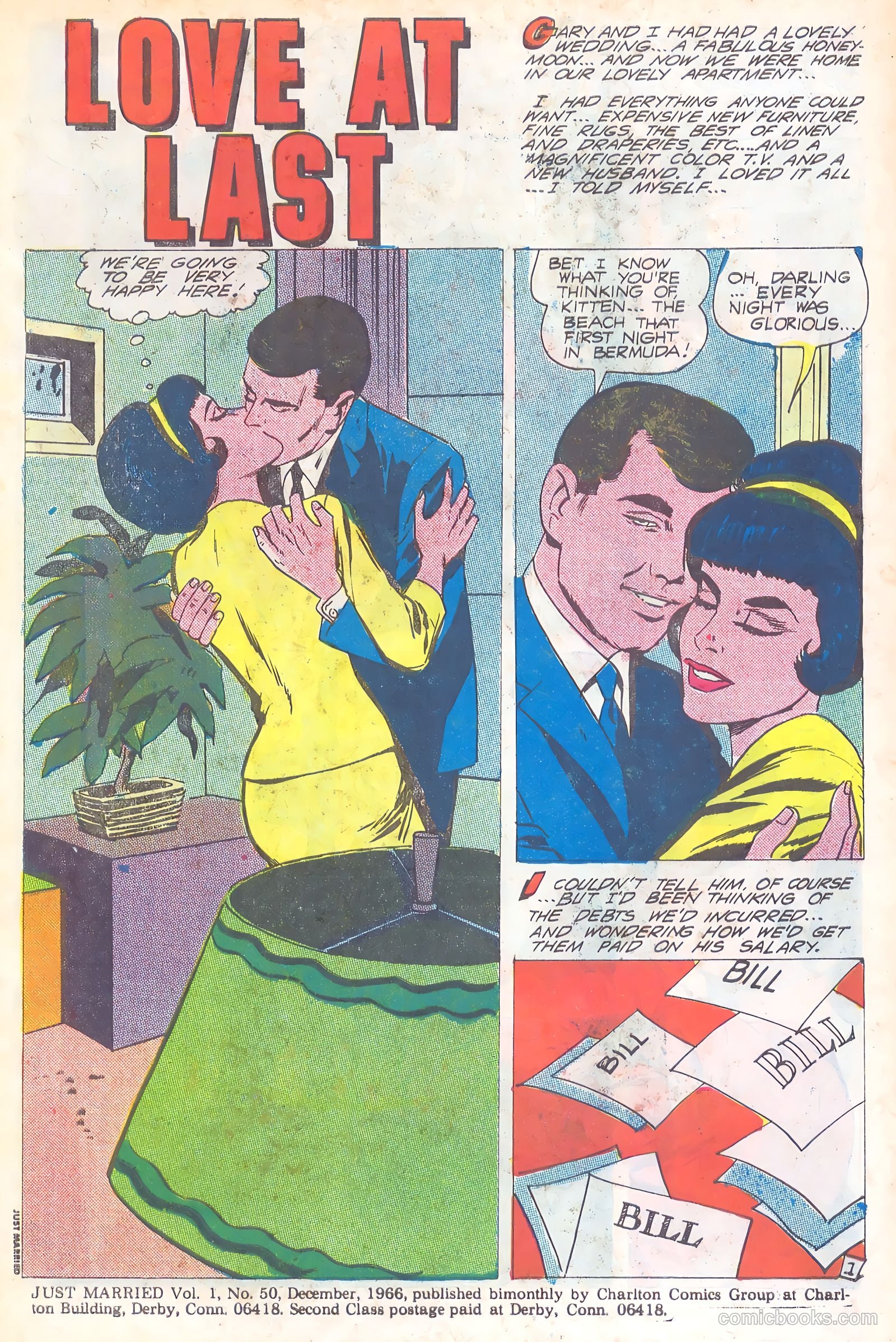 Just Married #50 (1966) — page 3 of 36