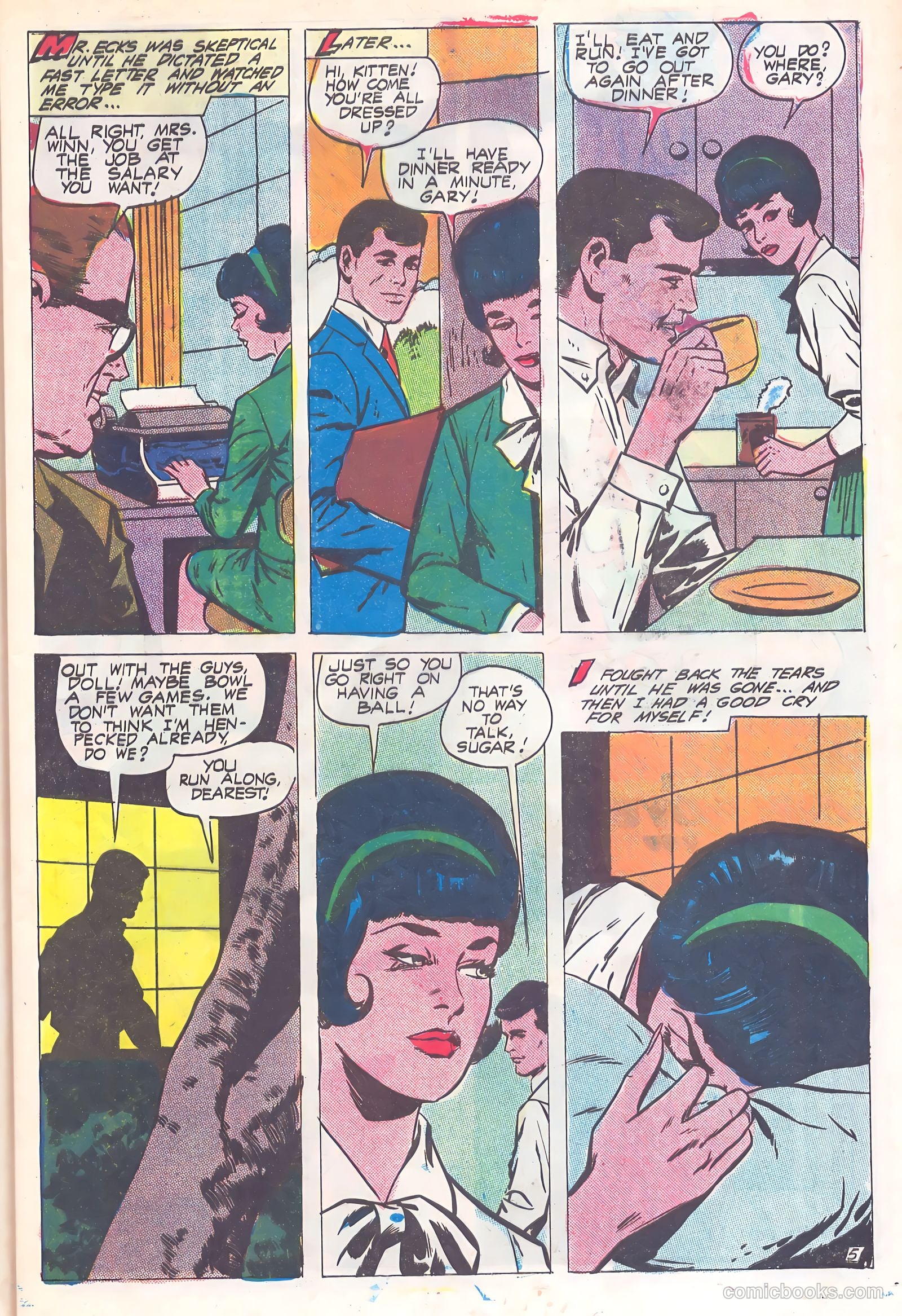 Just Married #50 (1966) — page 9 of 36