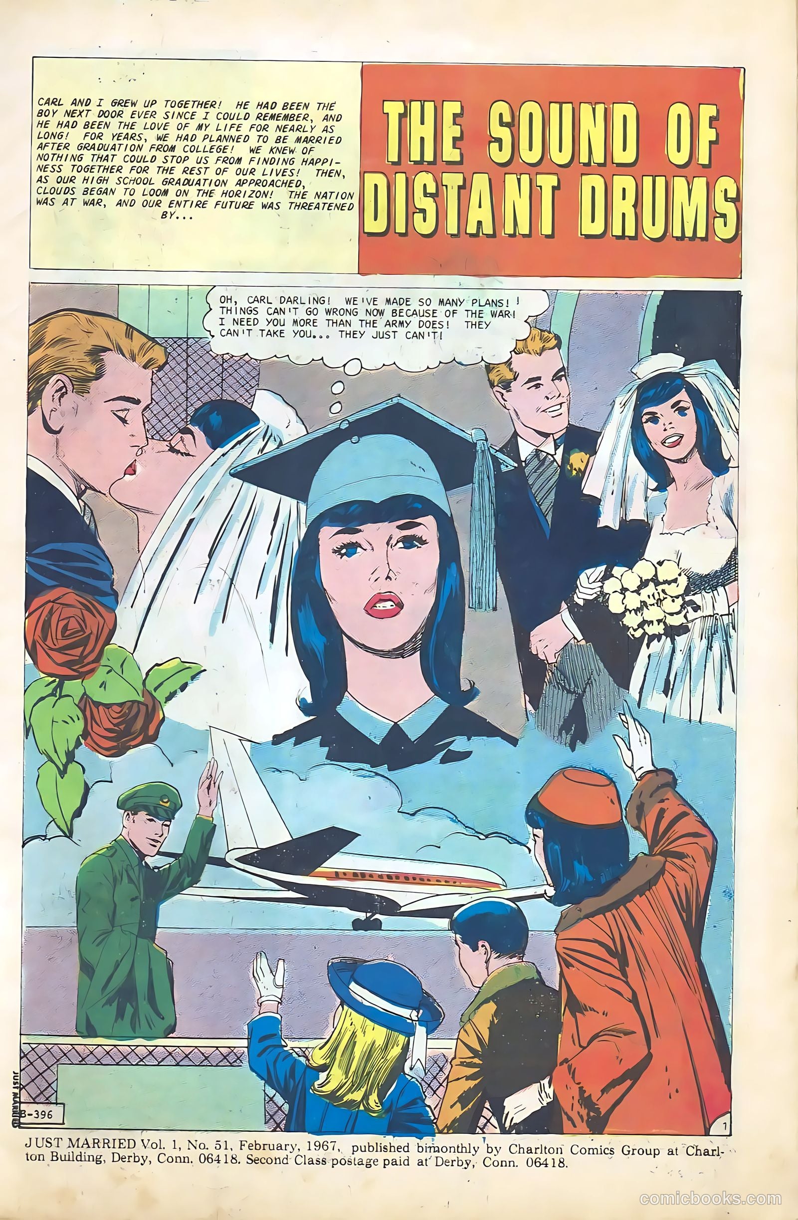 Just Married #51 (1967) — page 3 of 36