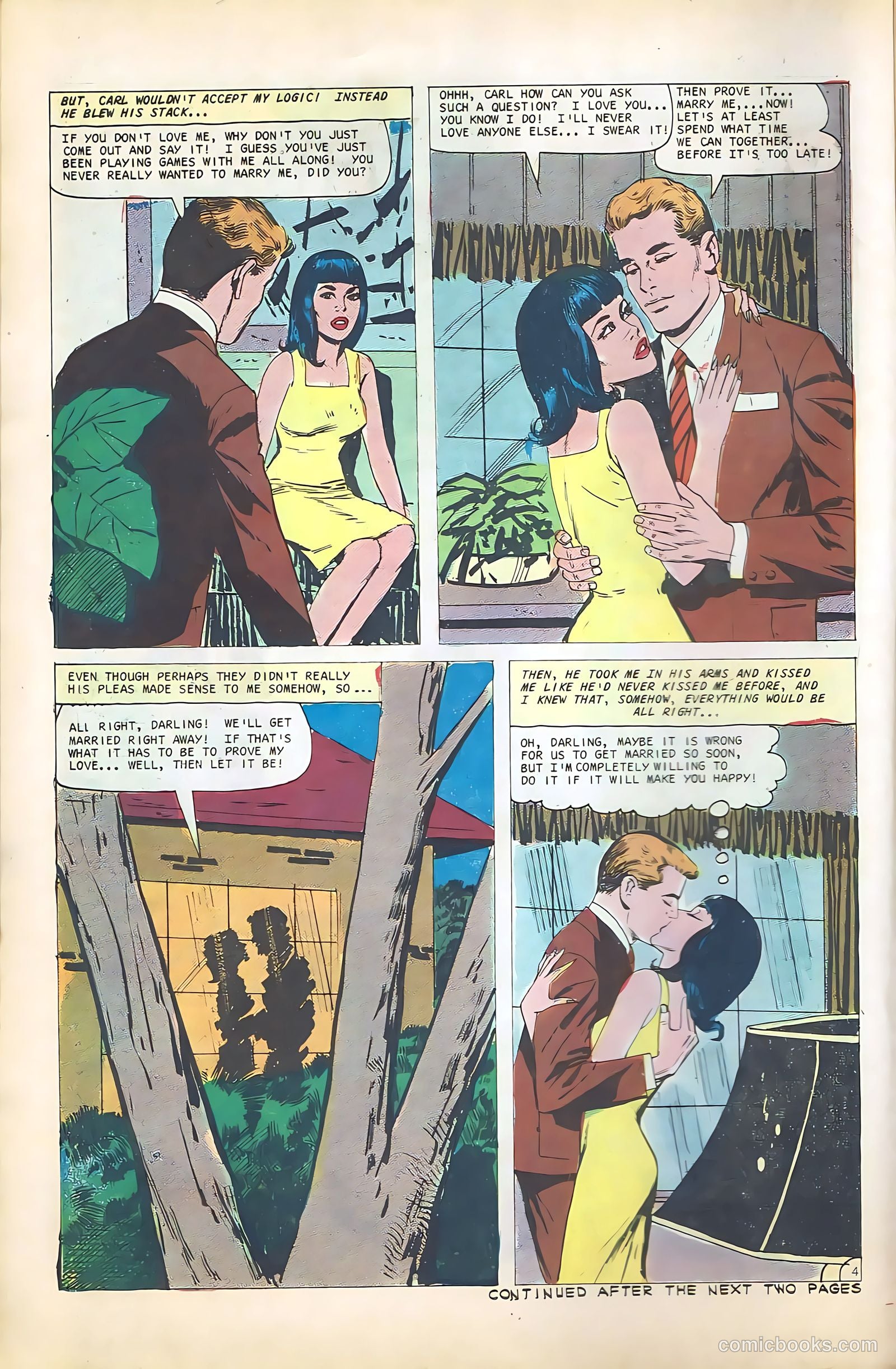 Just Married #51 (1967) — page 6 of 36