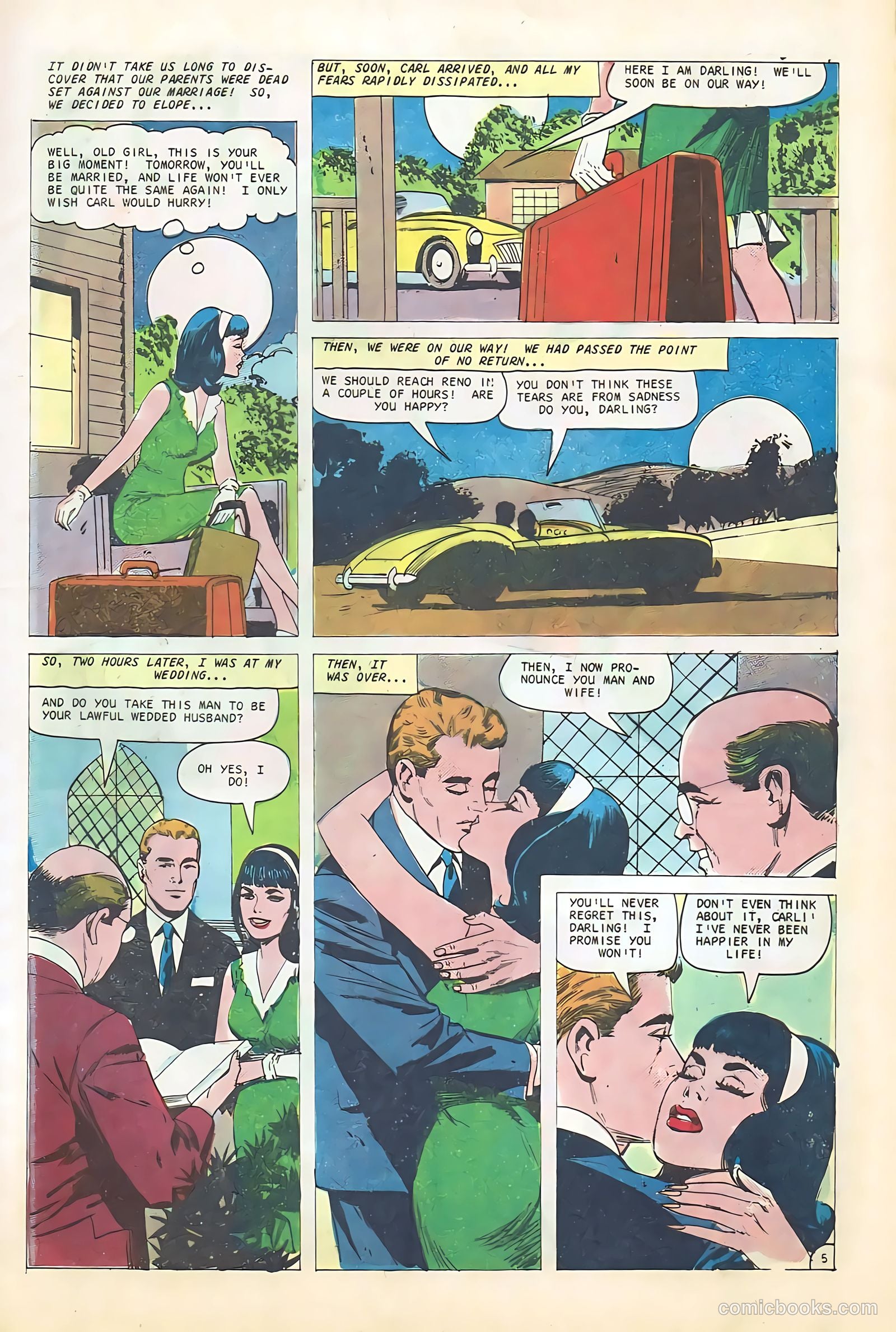 Just Married #51 (1967) — page 9 of 36
