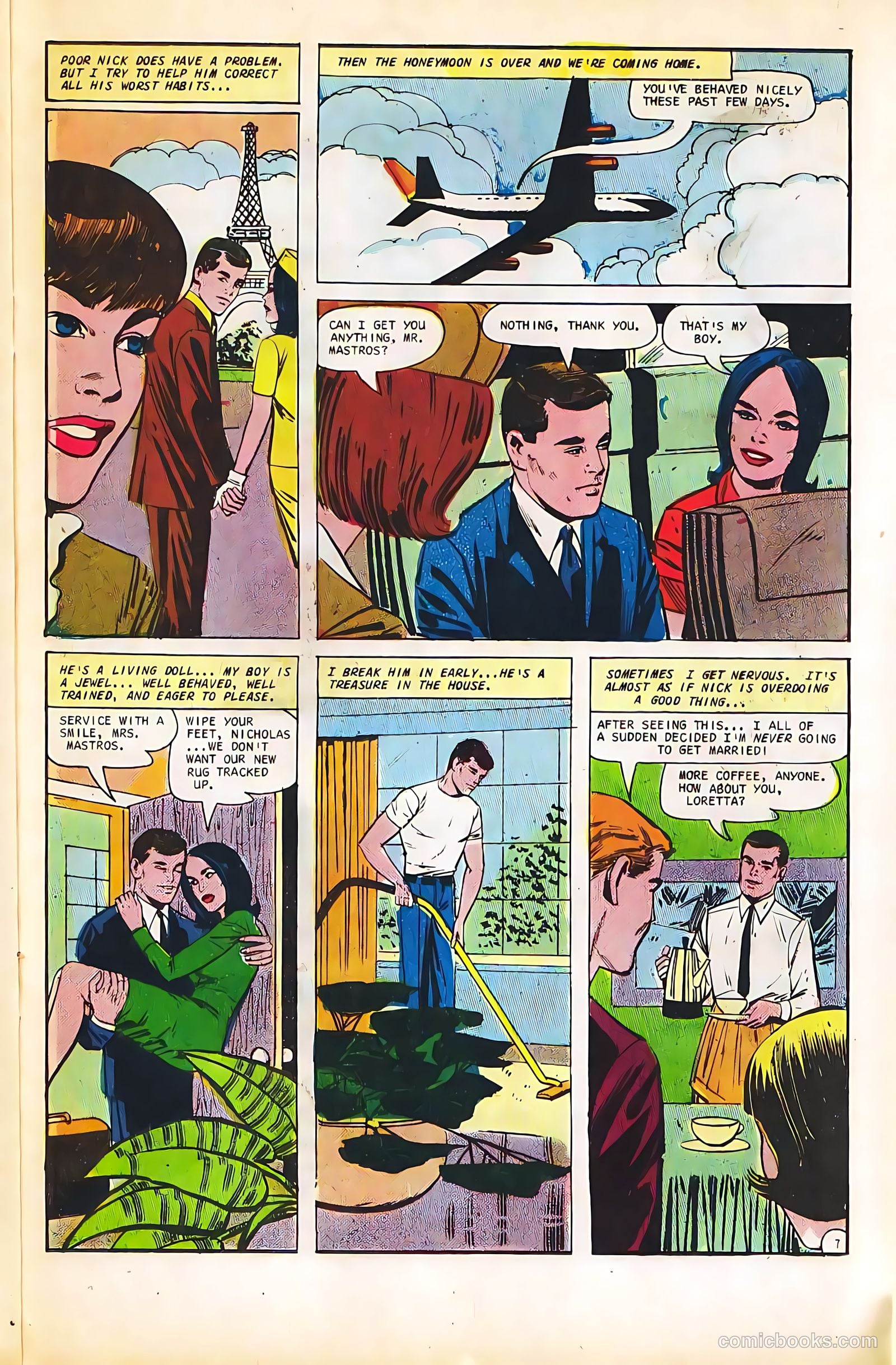 Just Married #53 (1967) — page 21 of 36