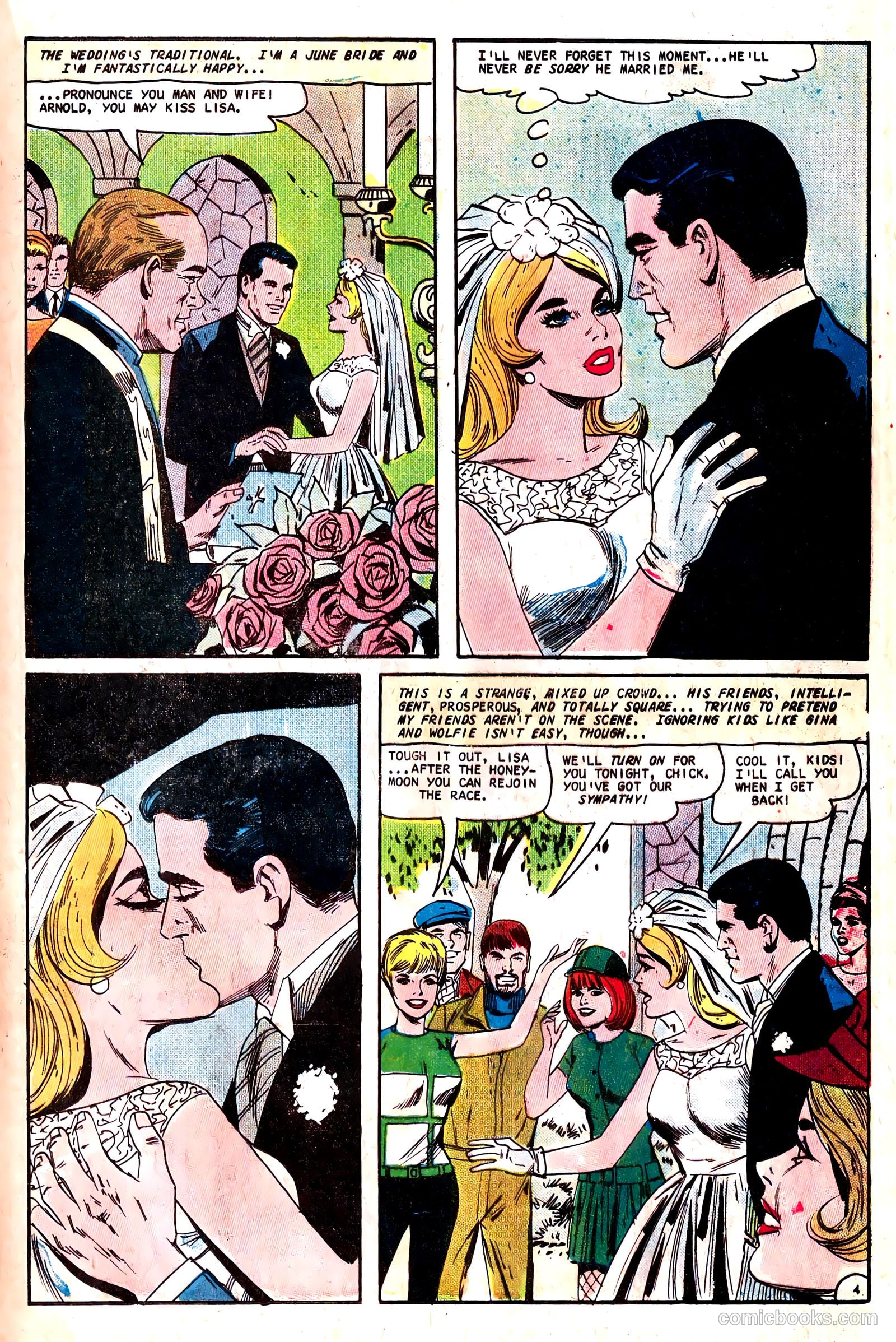 Just Married #54 (1967) — page 17 of 36