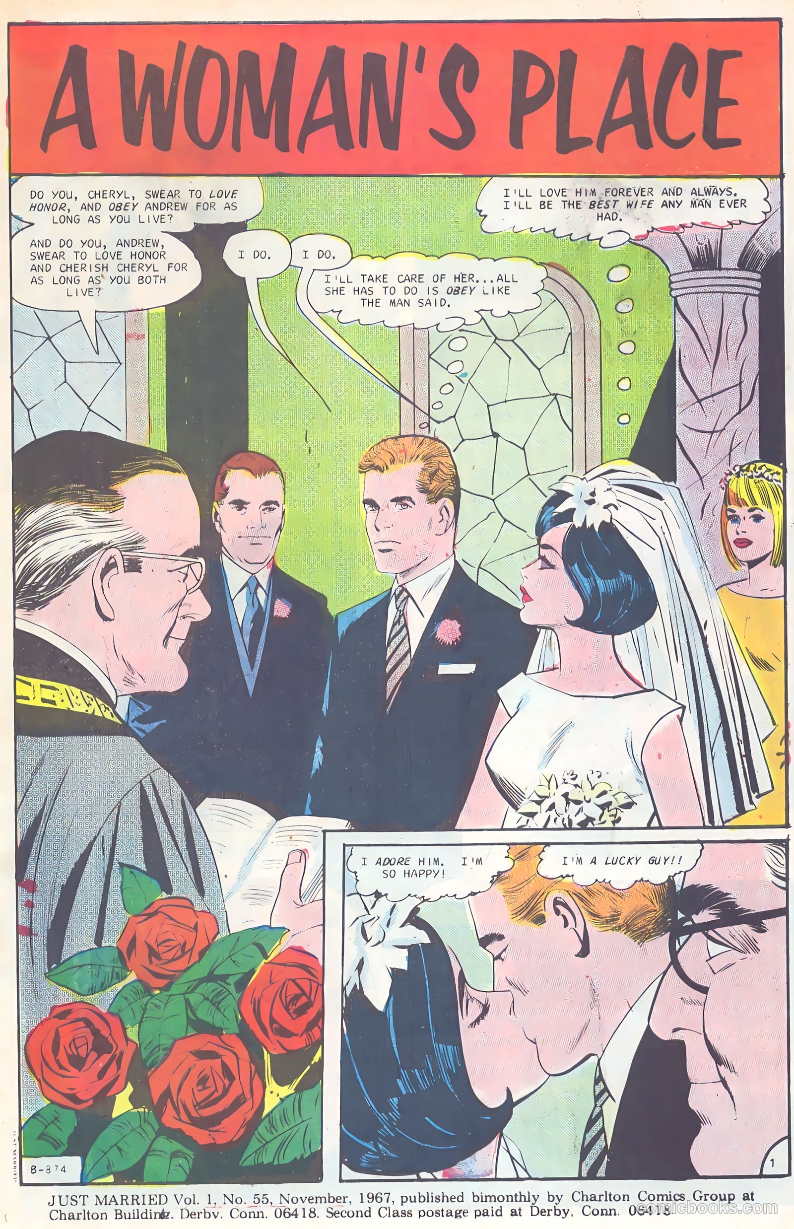 Just Married #55 (1967) — page 3 of 37