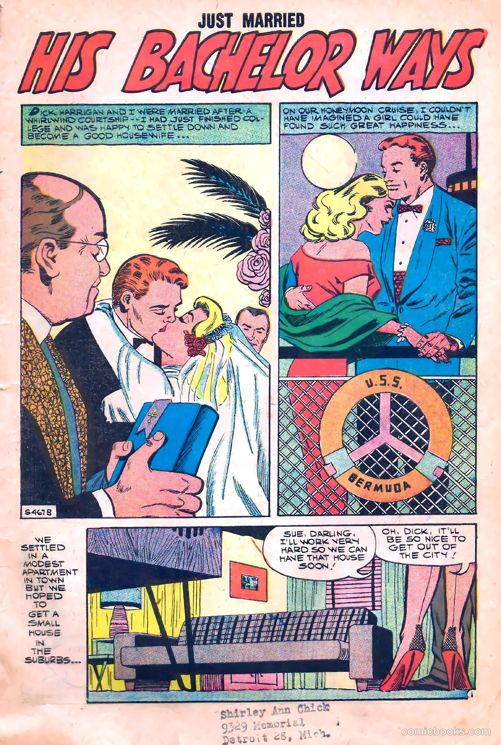 Just Married #6 (1959) — page 3 of 36
