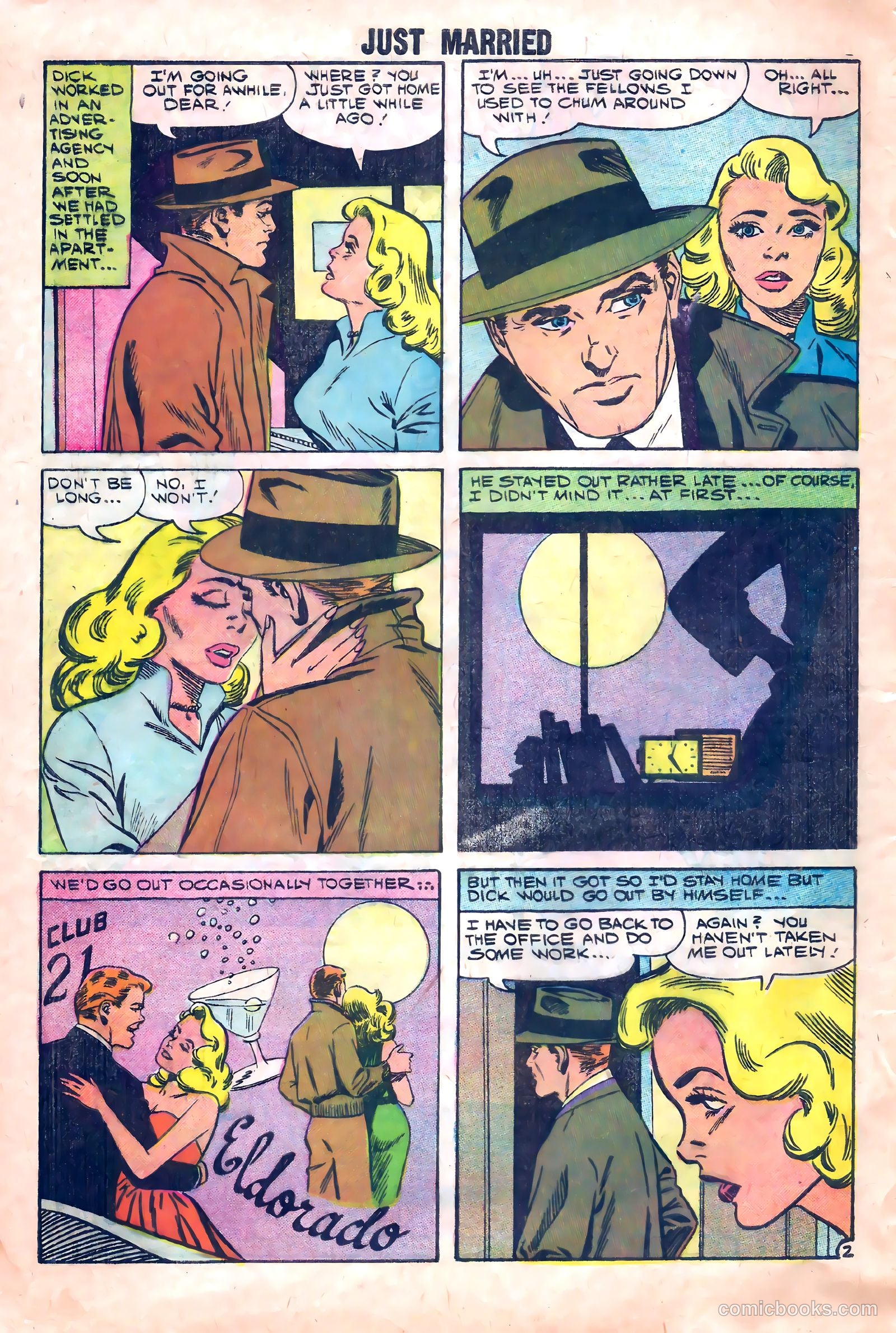 Just Married #6 (1959) — page 4 of 36