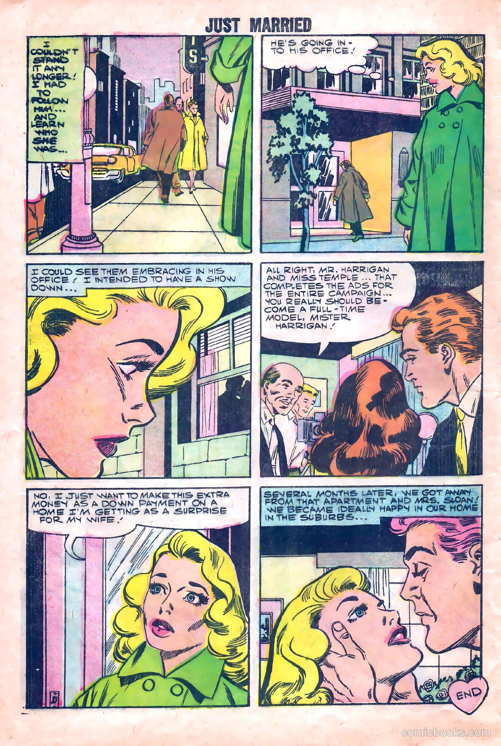 Just Married #6 (1959) — page 8 of 36