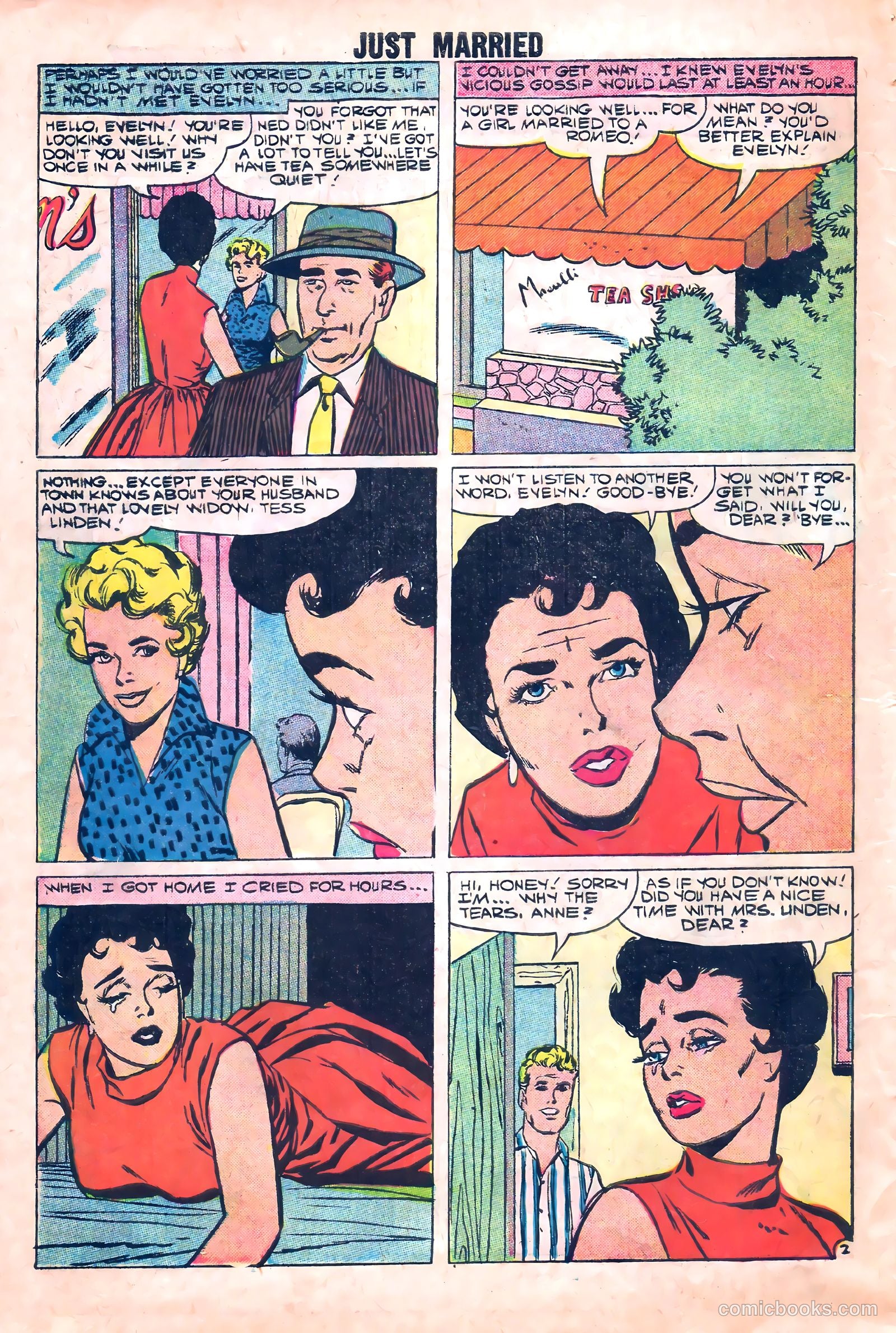 Just Married #6 (1959) — page 10 of 36