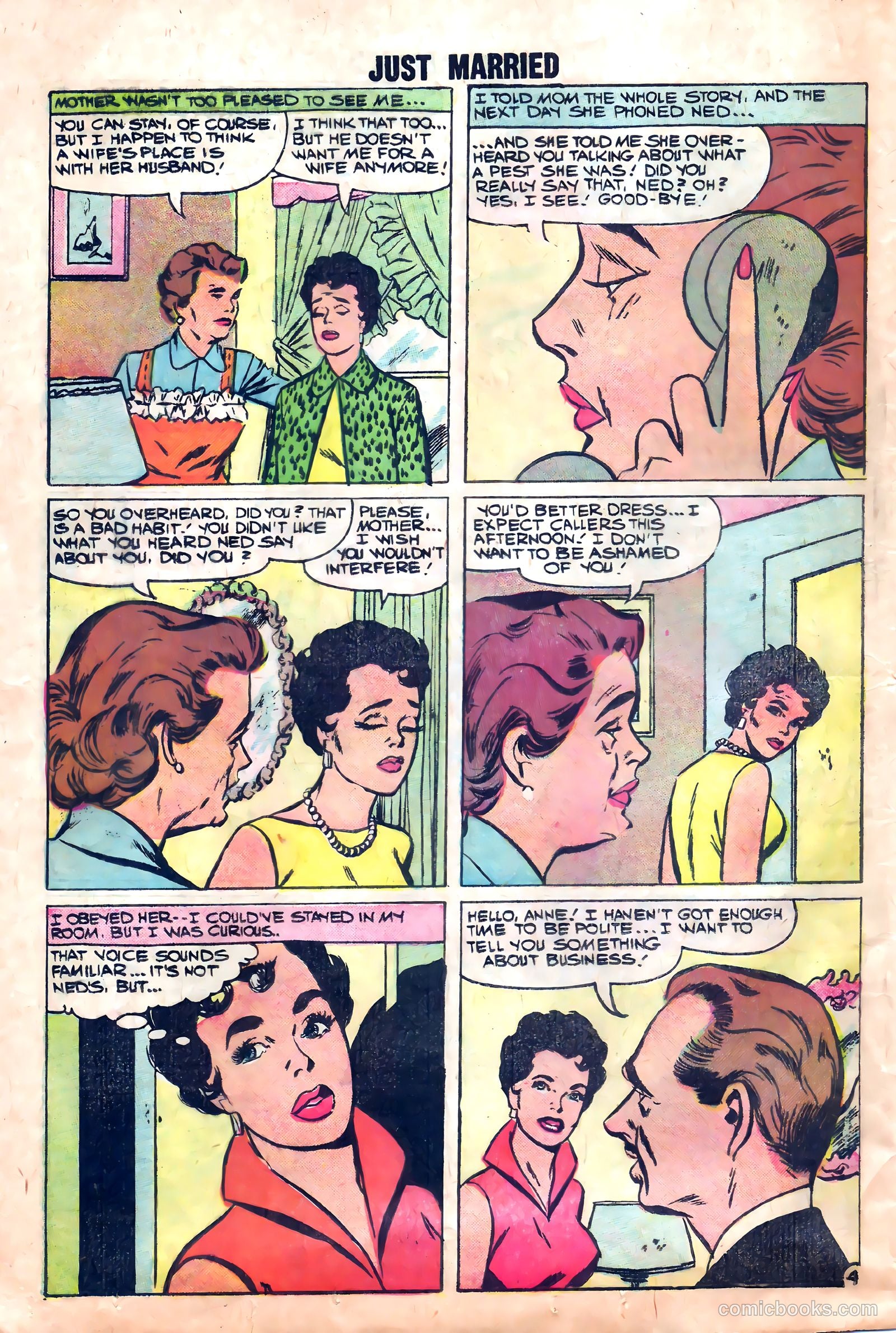 Just Married #6 (1959) — page 12 of 36