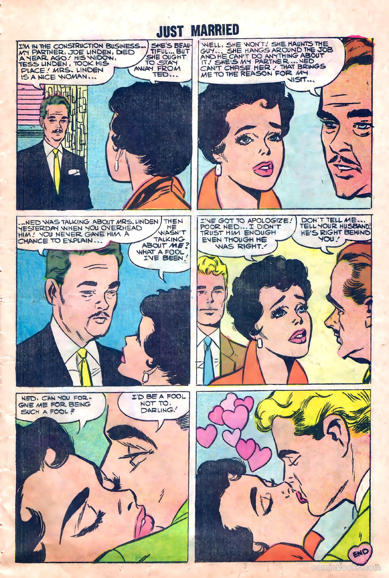 Just Married #6 (1959) — page 13 of 36