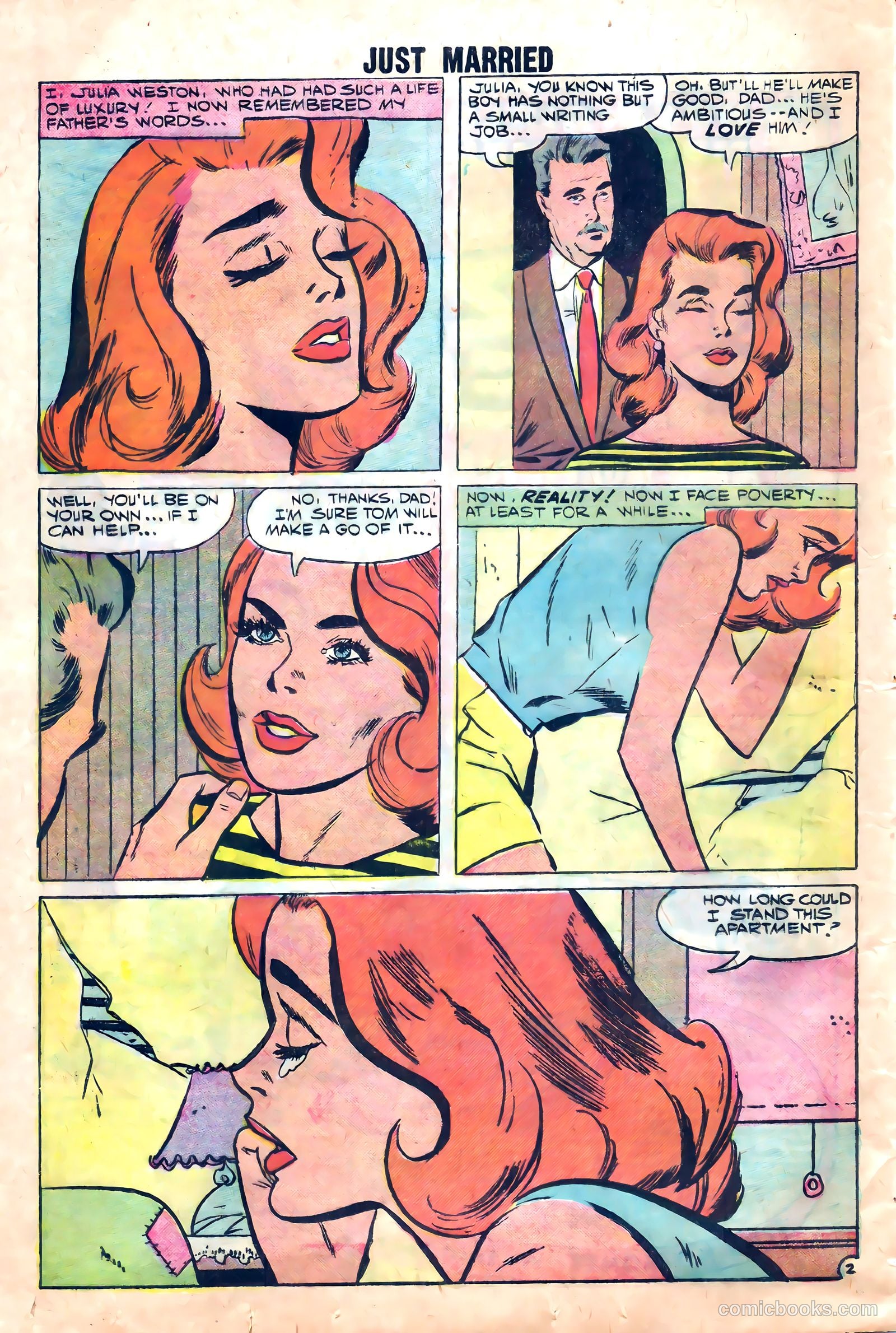 Just Married #6 (1959) — page 16 of 36