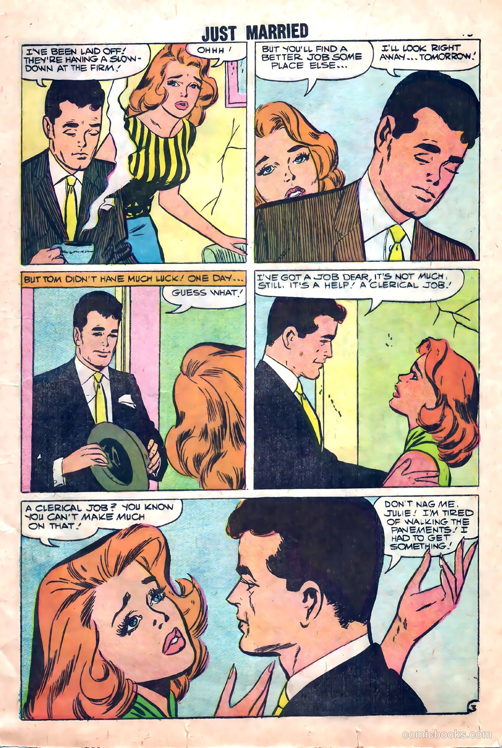 Just Married #6 (1959) — page 17 of 36
